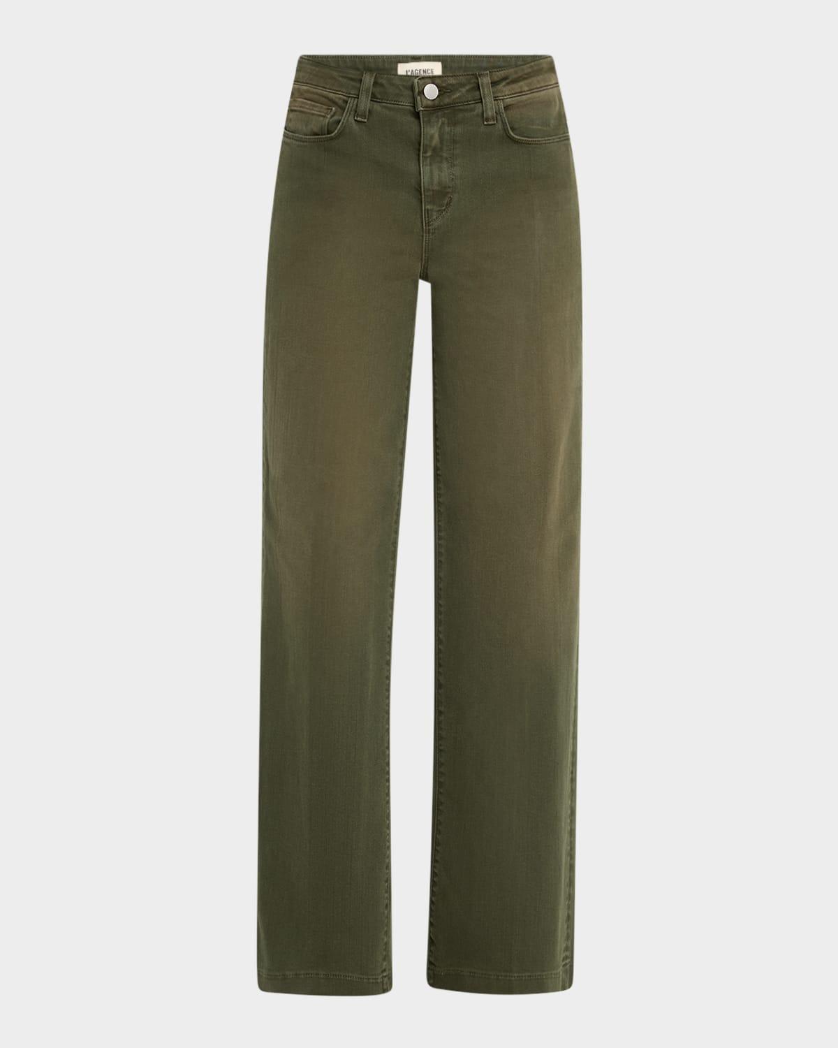 scottie high-rise wide-leg jeans