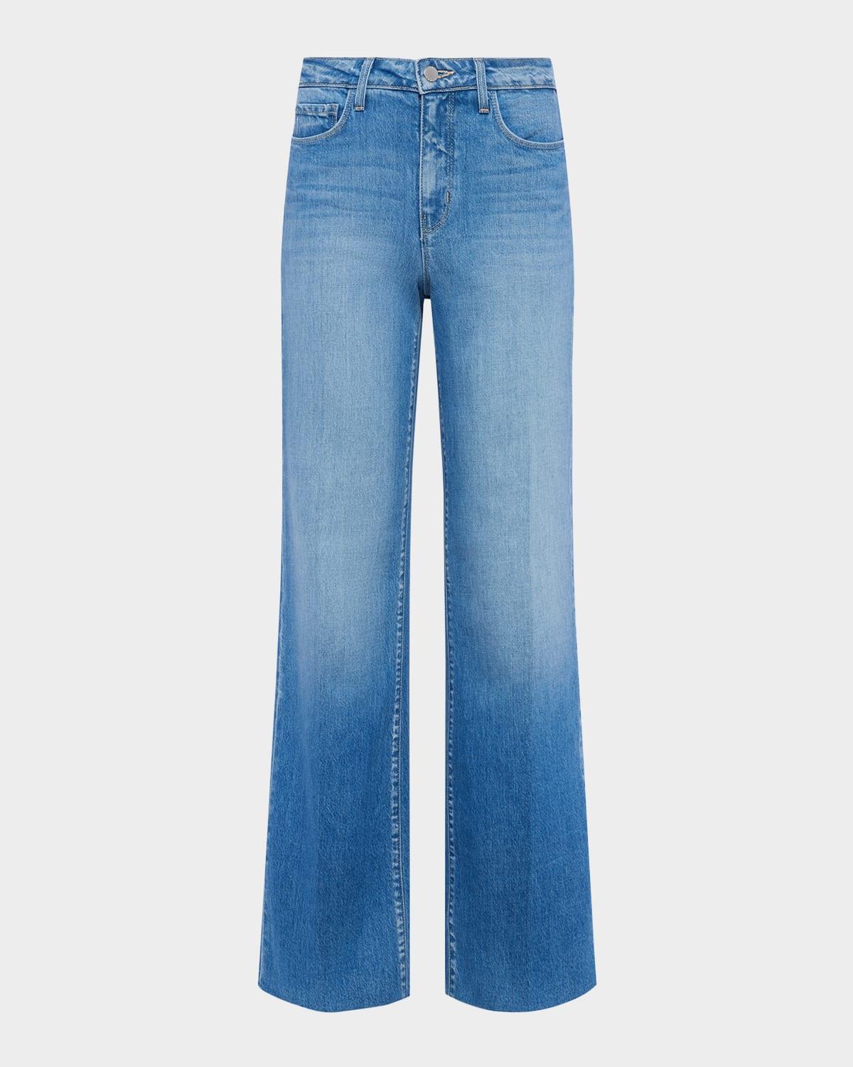 scottie high-rise wide-leg jeans