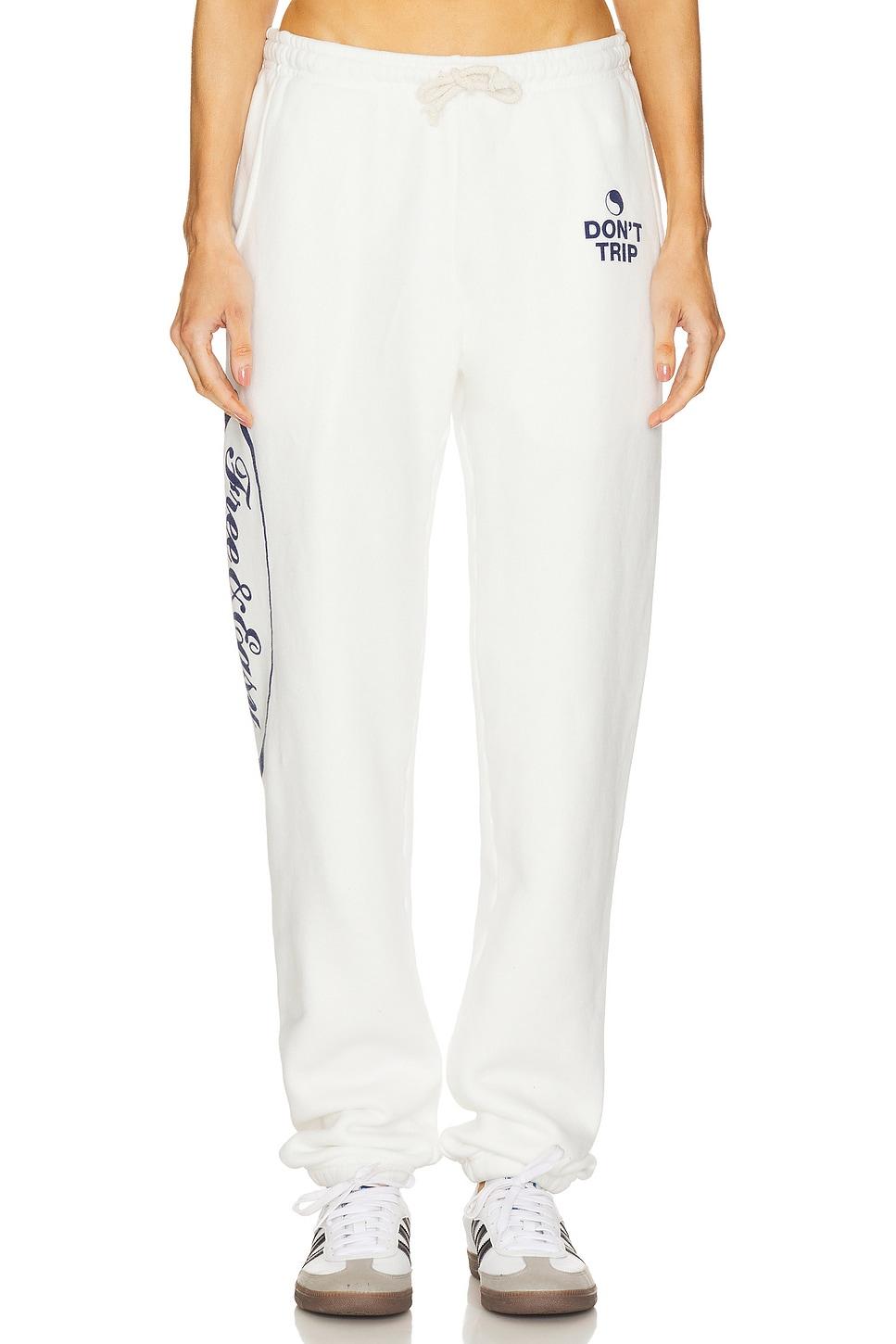 script heavy fleece sweatpants