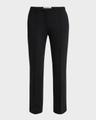 scuba cropped trousers