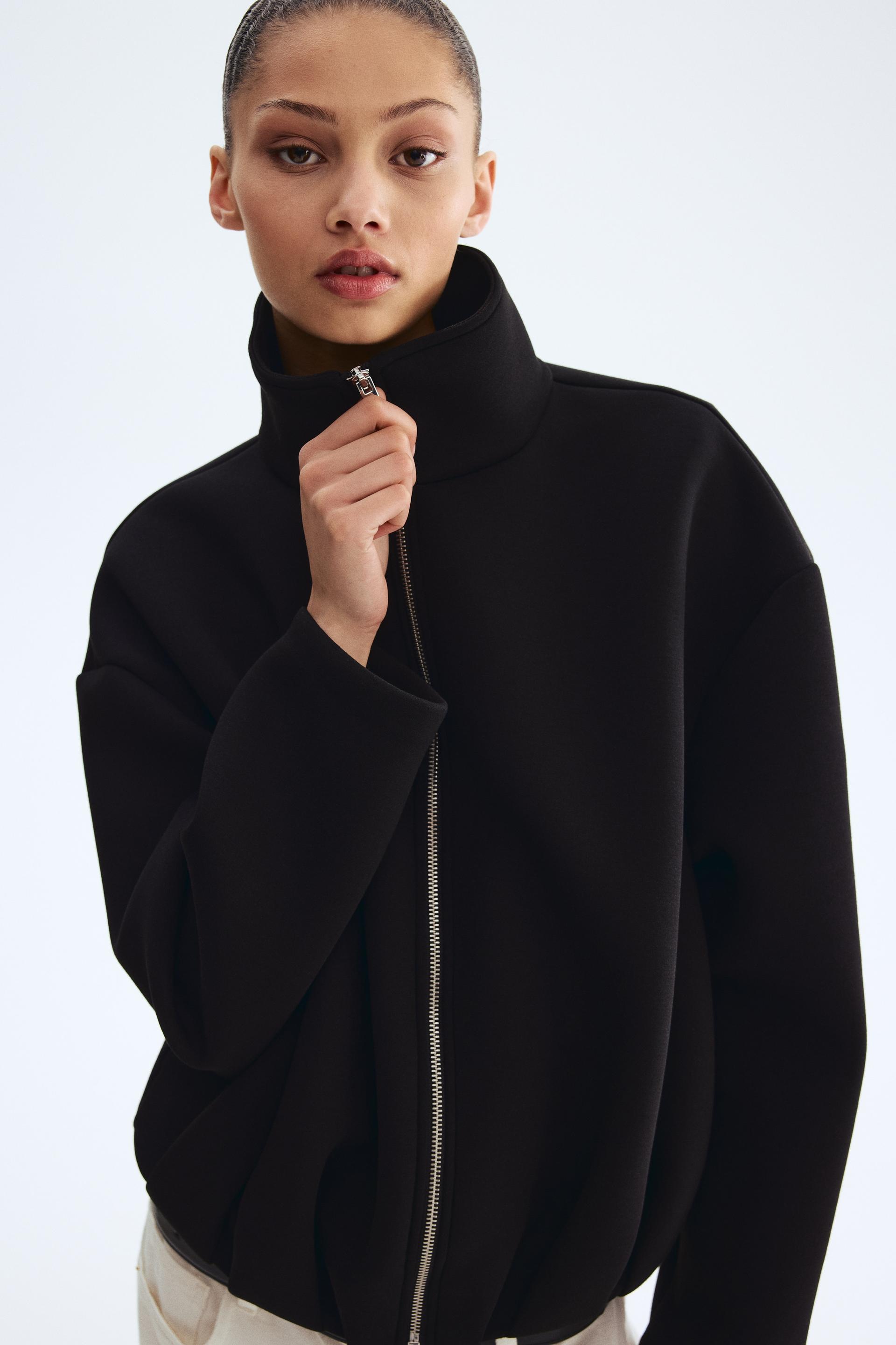 scuba fabric jacket