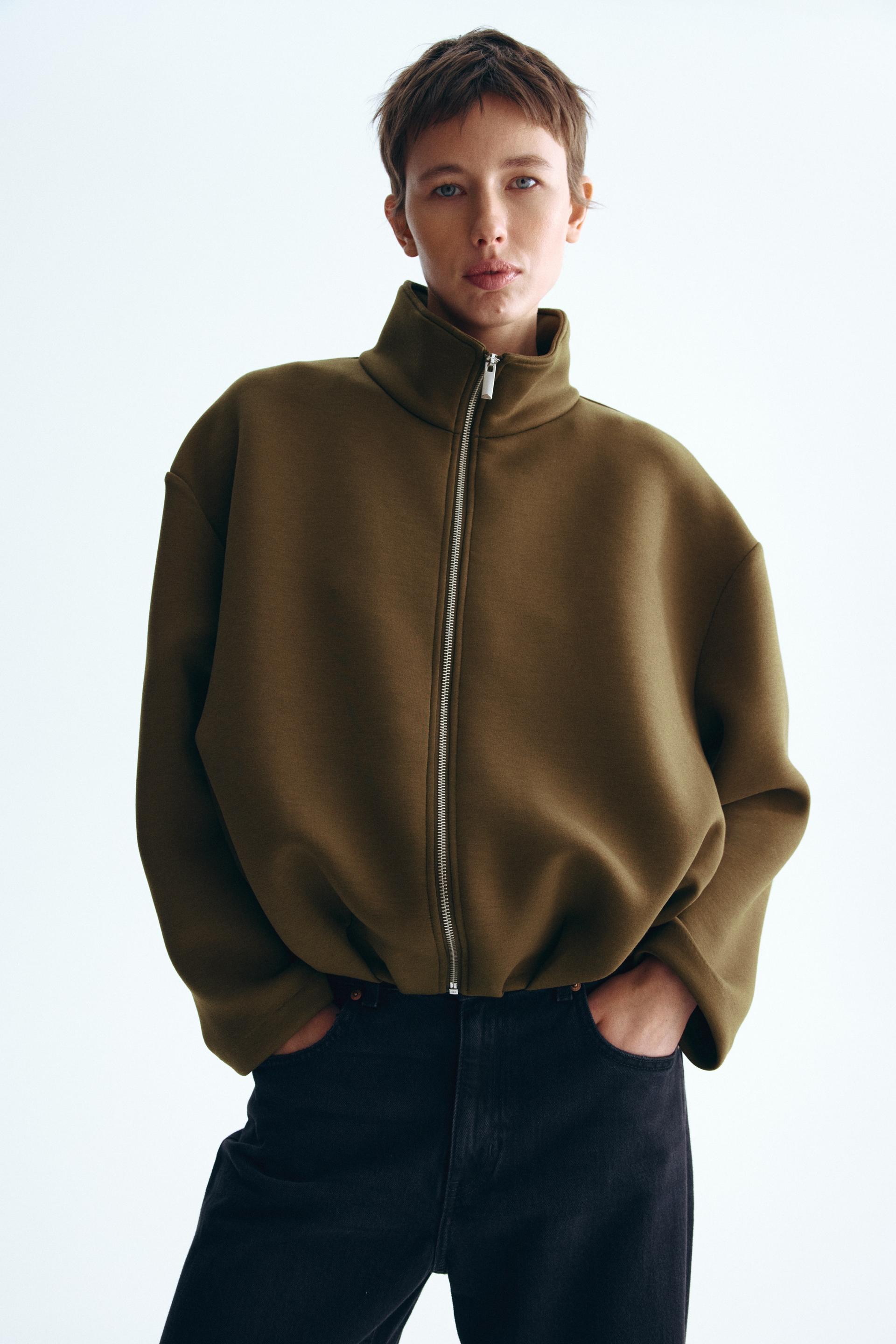 scuba fabric jacket