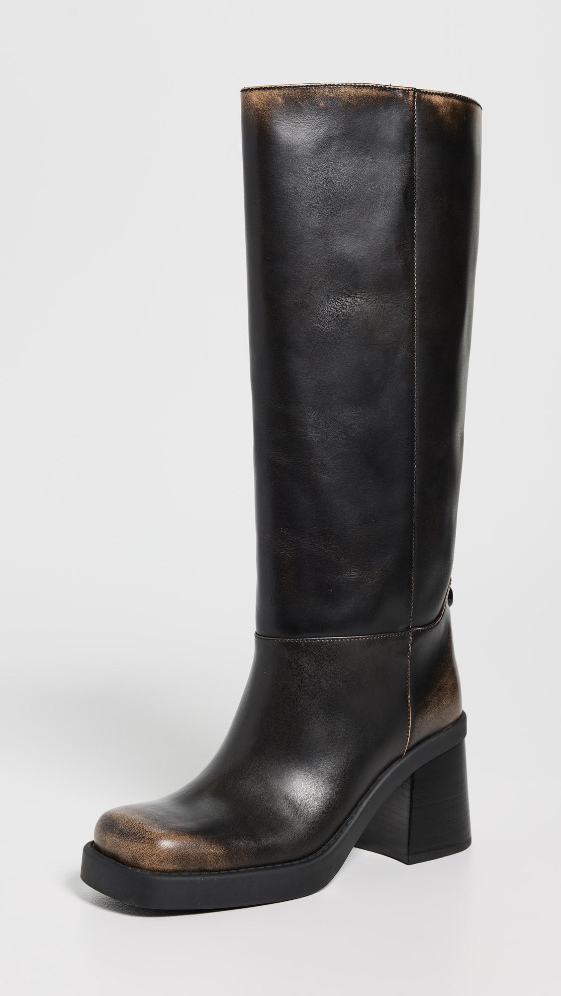 sculpted c tall boots