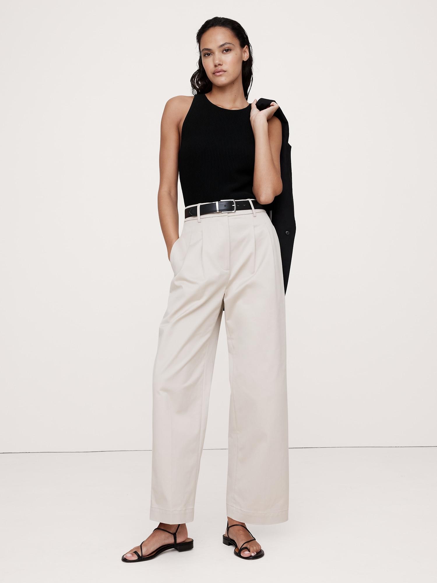 sculpted ribbed tank