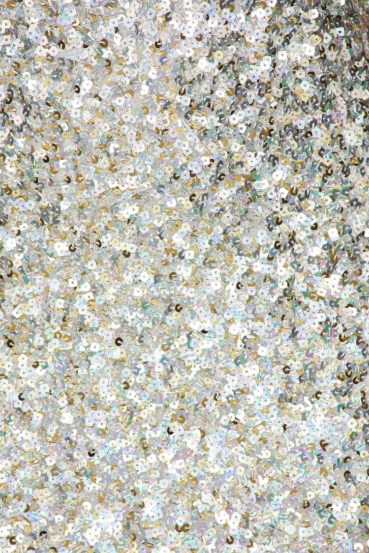 sculpty sleeveless sequin dress