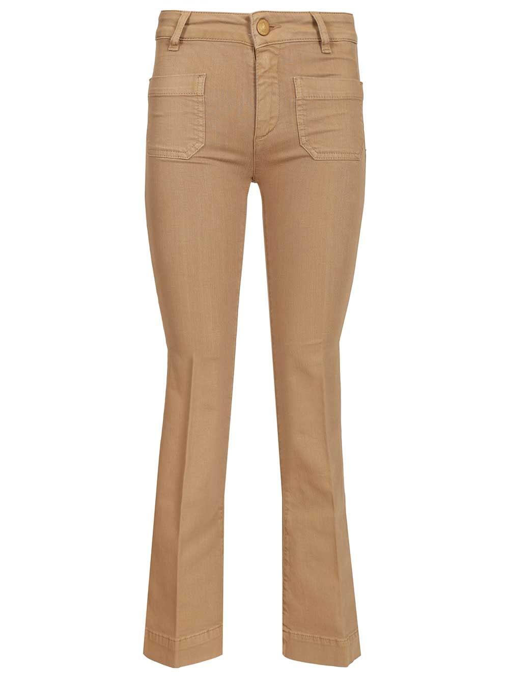 seafarer francoise jeans brown co ea - women