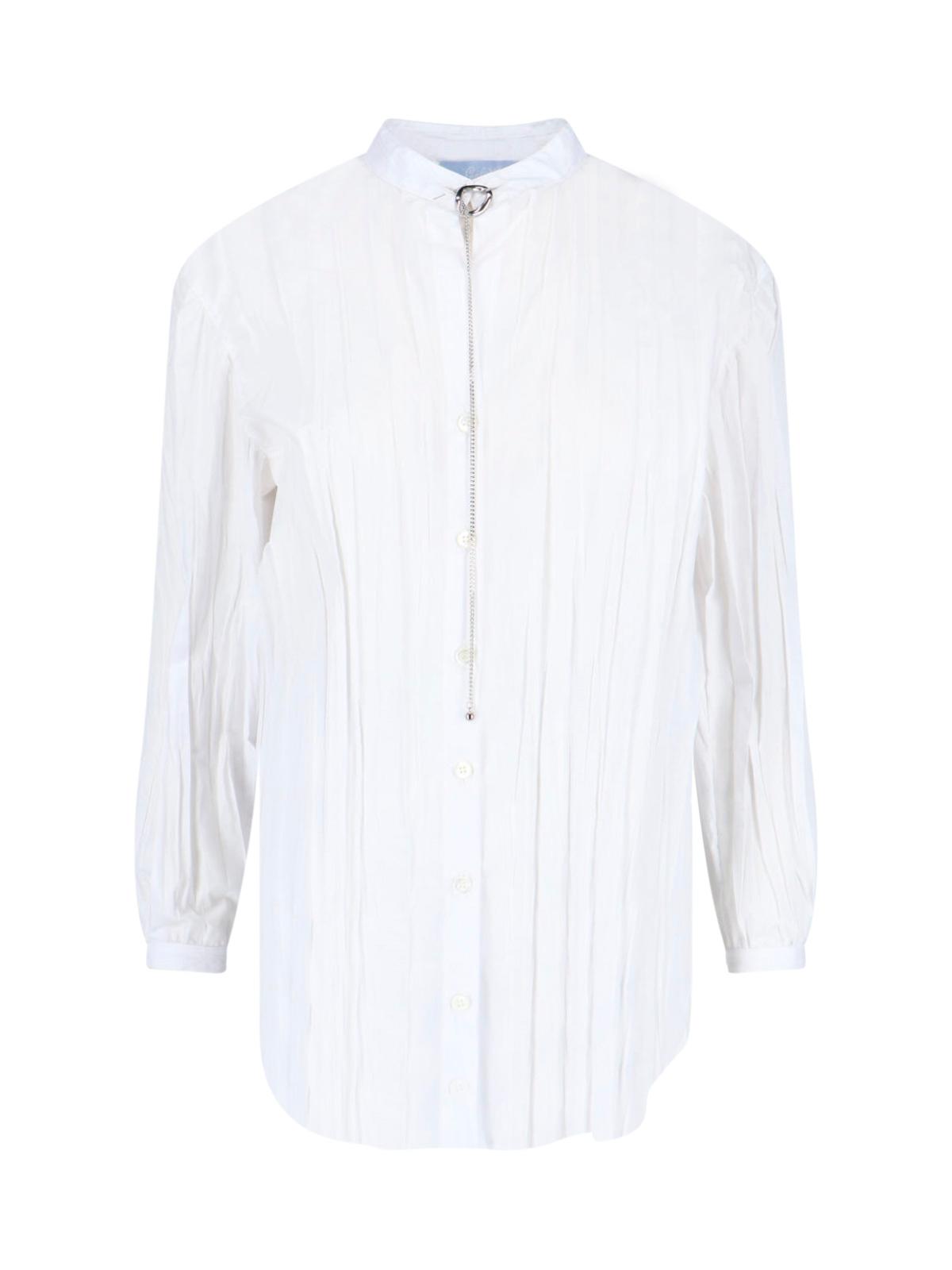 seafarer shirts white cotton - women