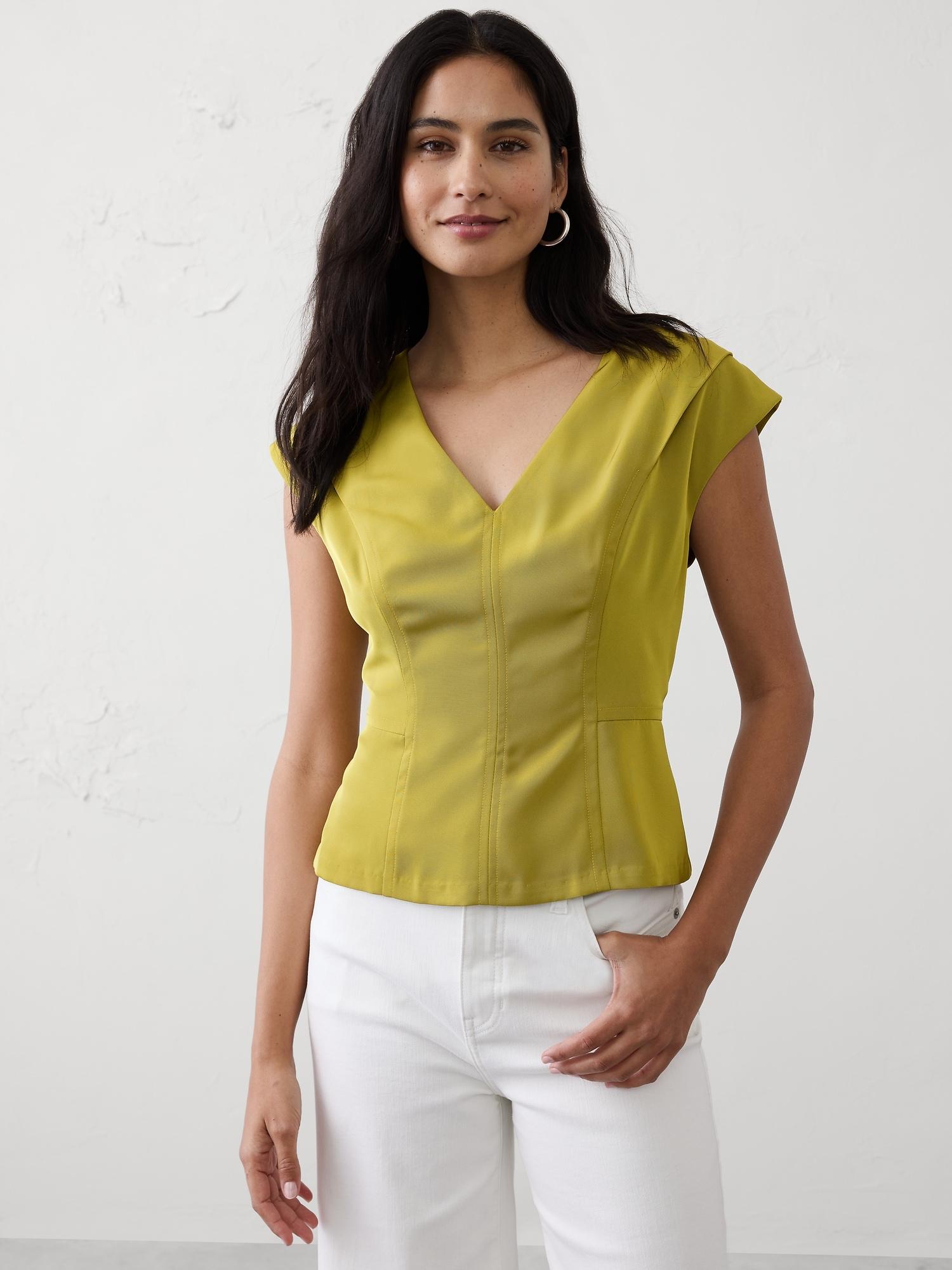 seamed hourglass top