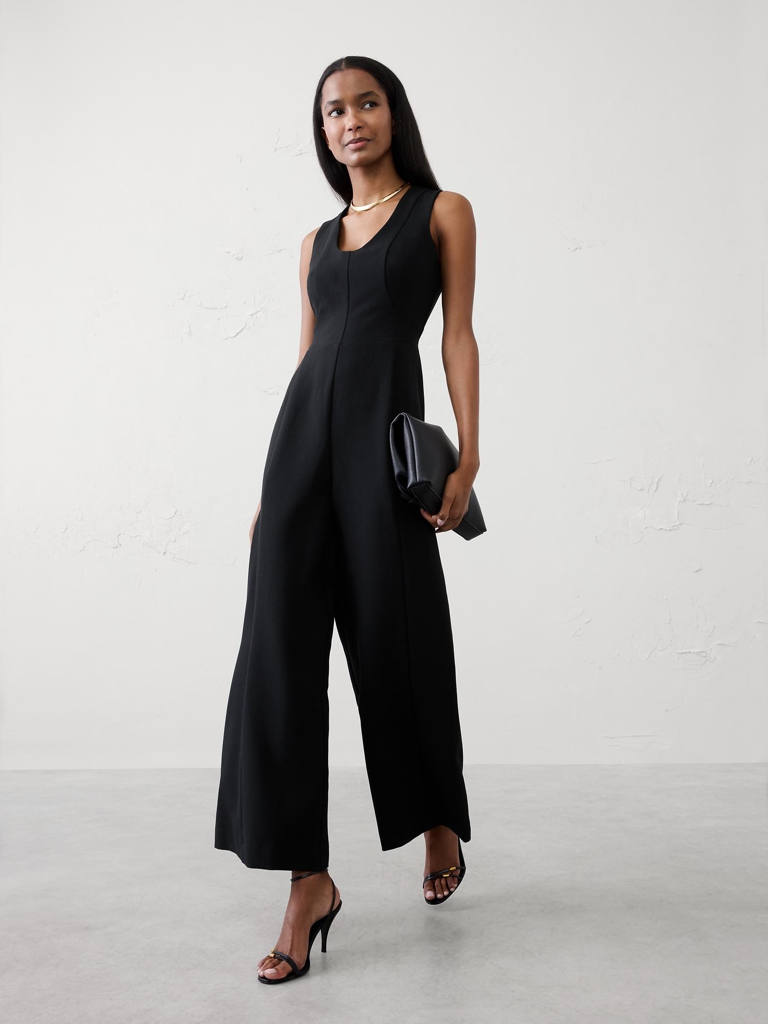 seamed jumpsuit