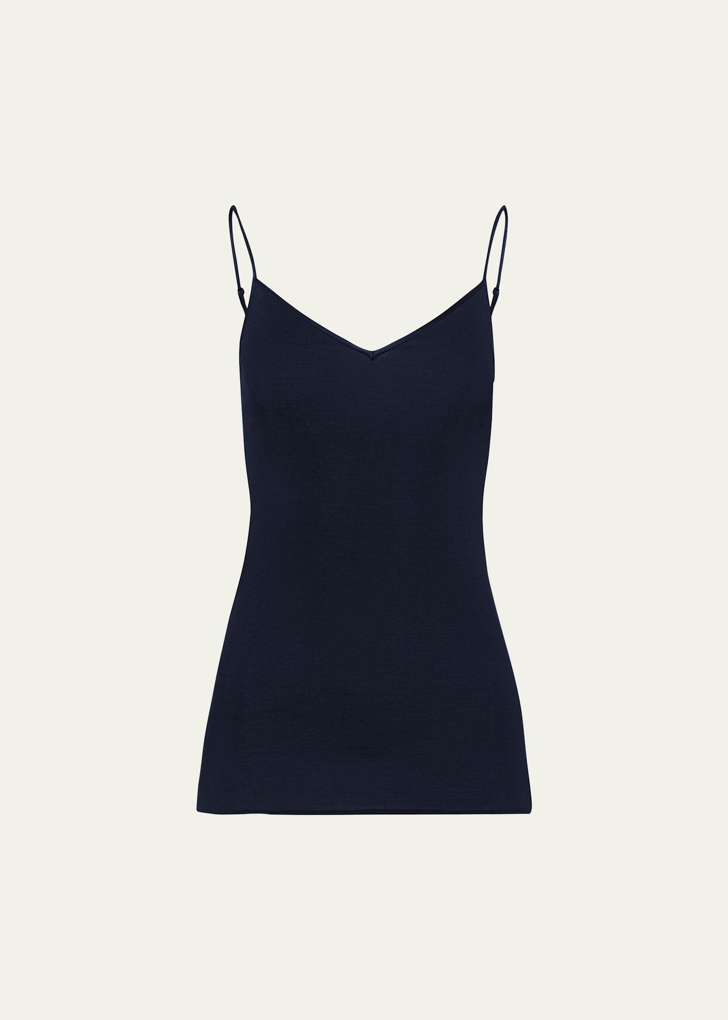 seamless cotton v-neck camisole