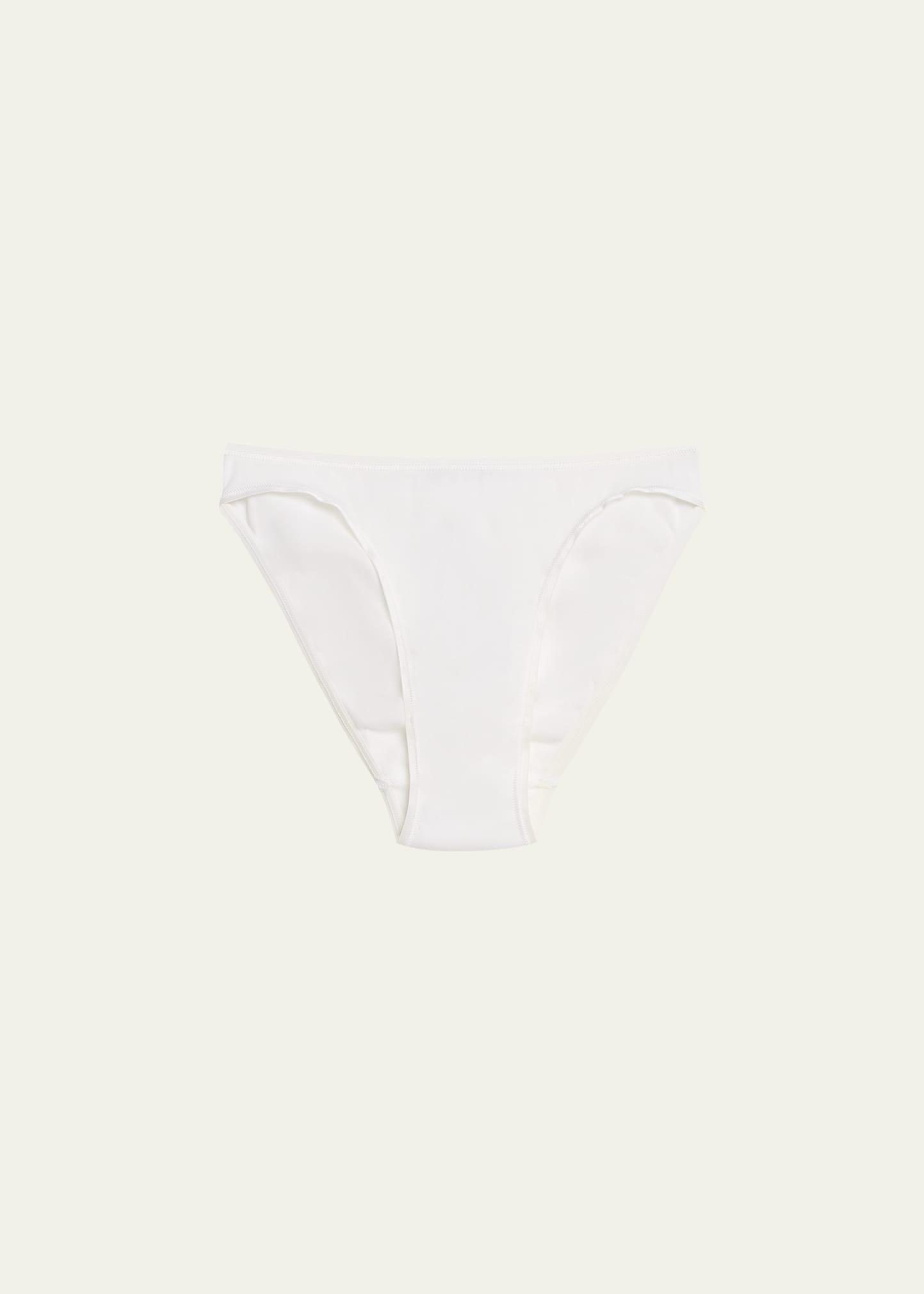 seamless high-cut cotton briefs