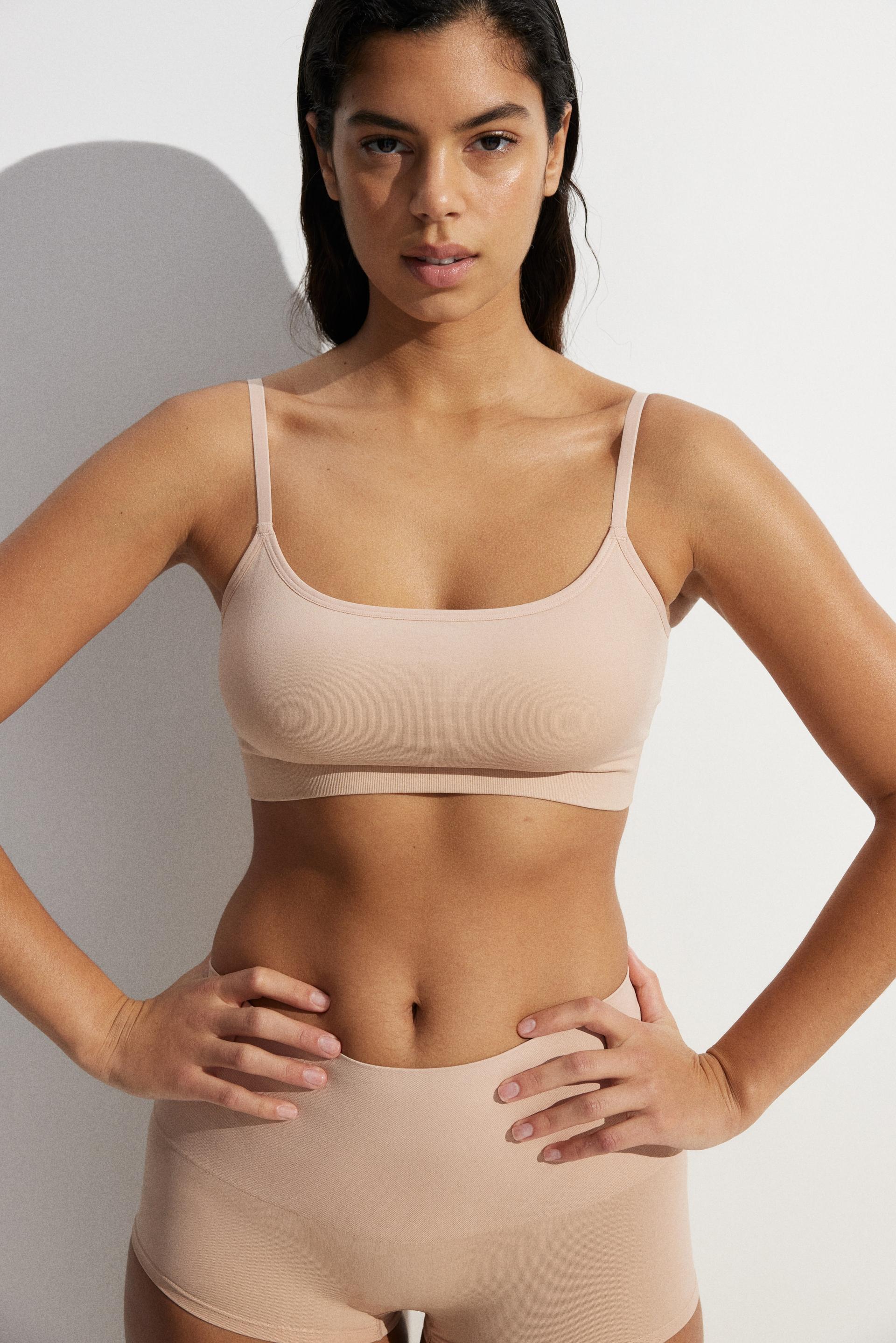 seamless padded bralette