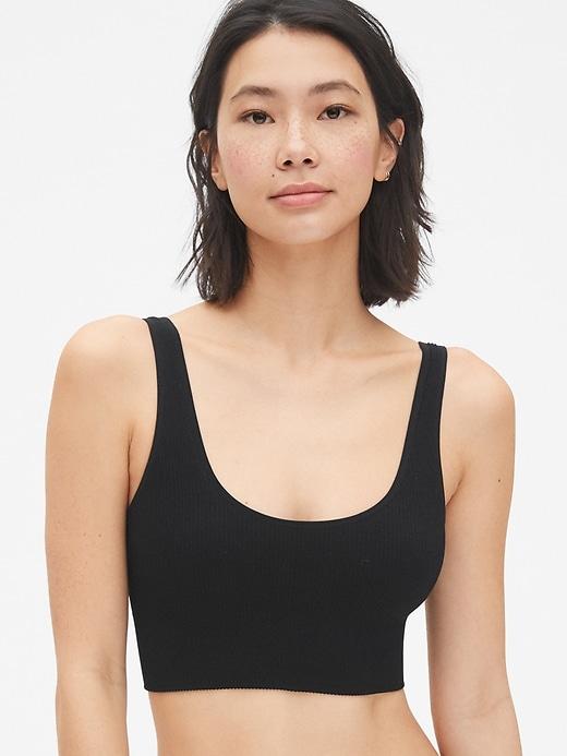 seamless rib bralette