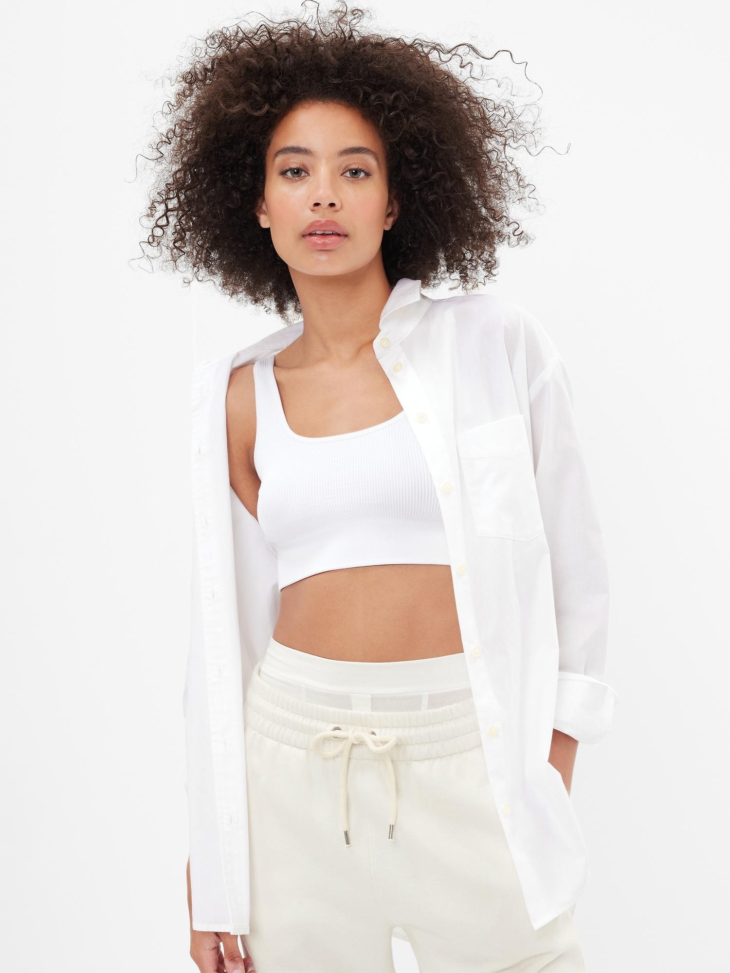 seamless ribbed bralette