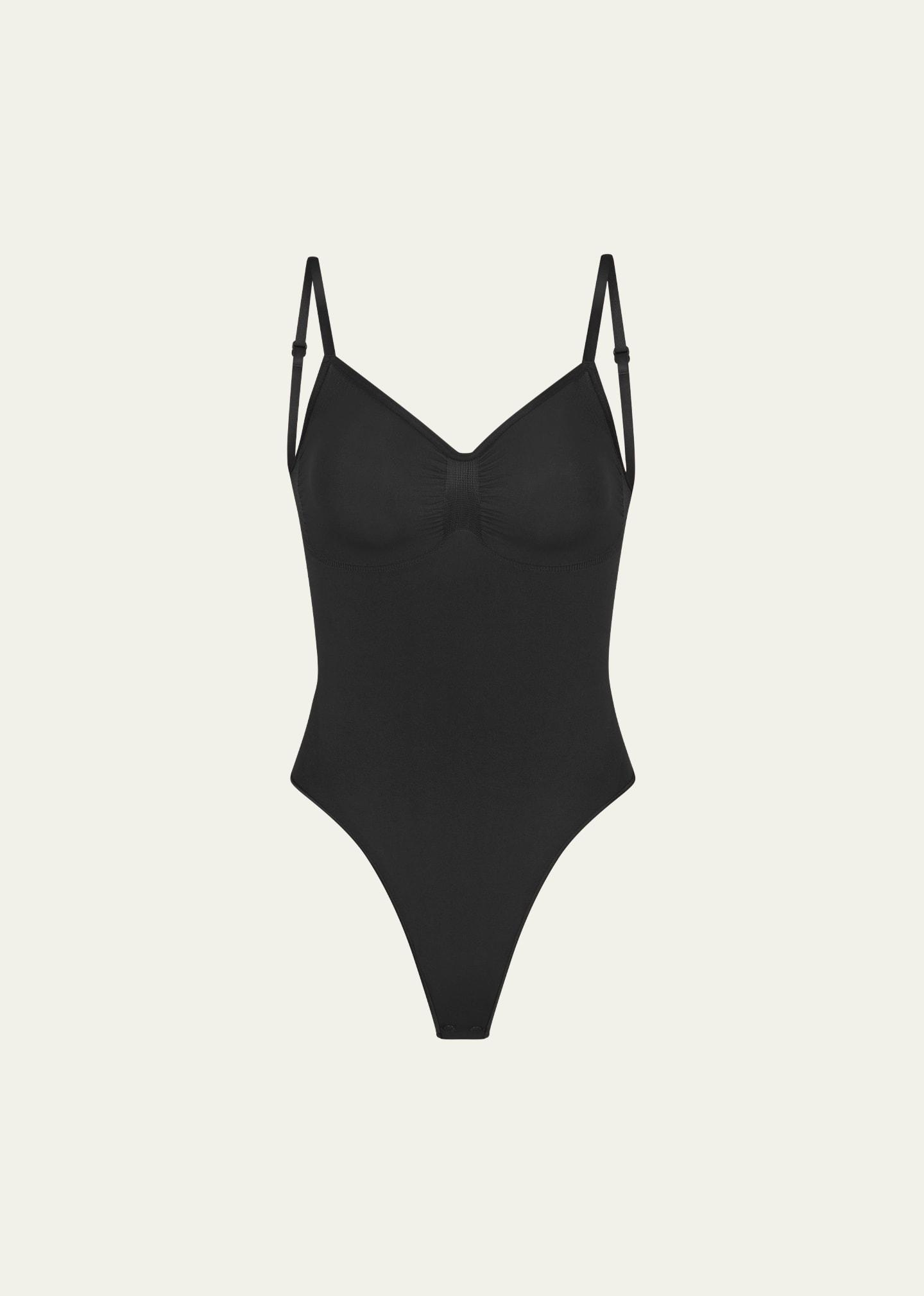 seamless sculpt low-back shaping bodysuit