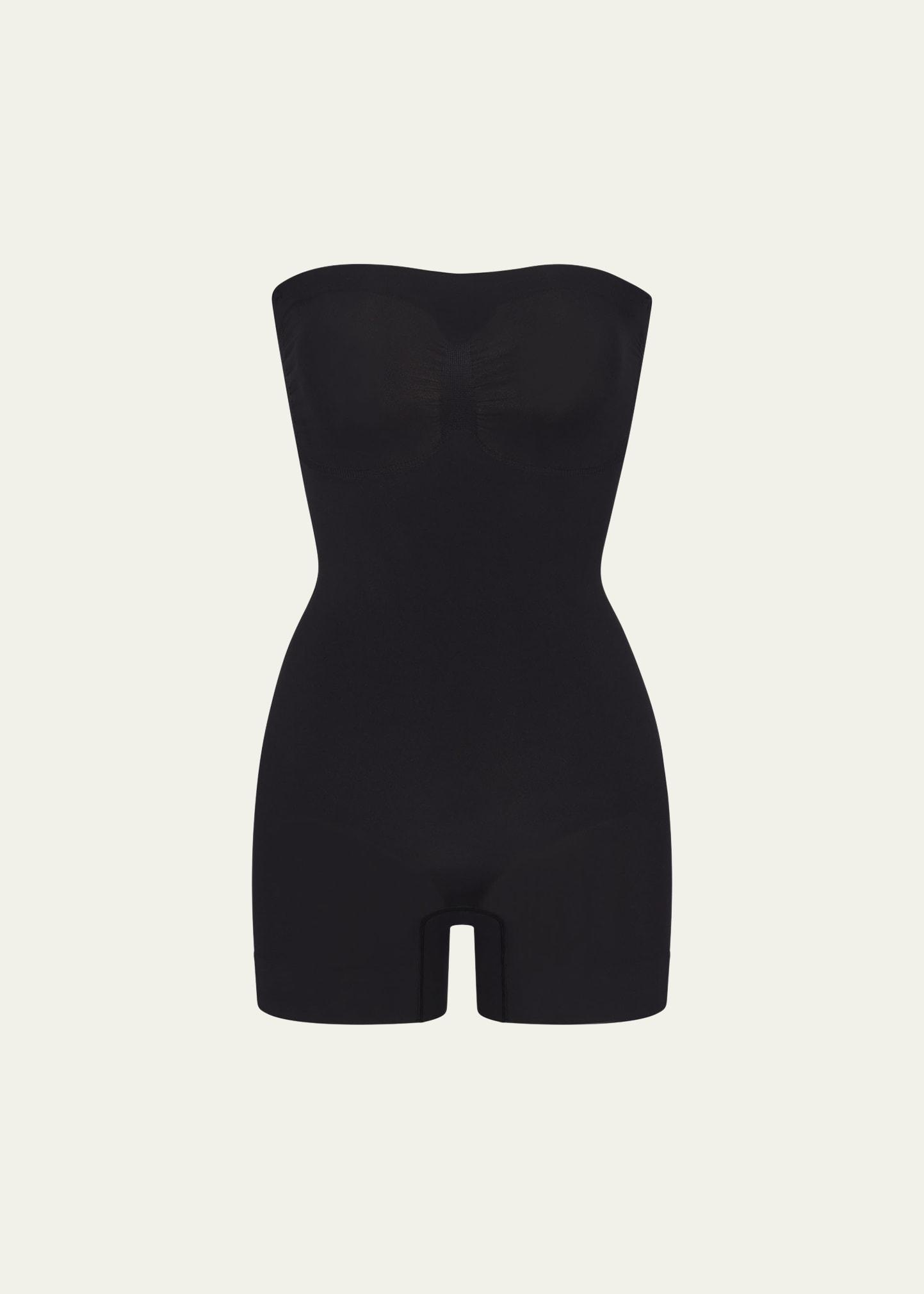 seamless sculpt strapless shortie bodysuit