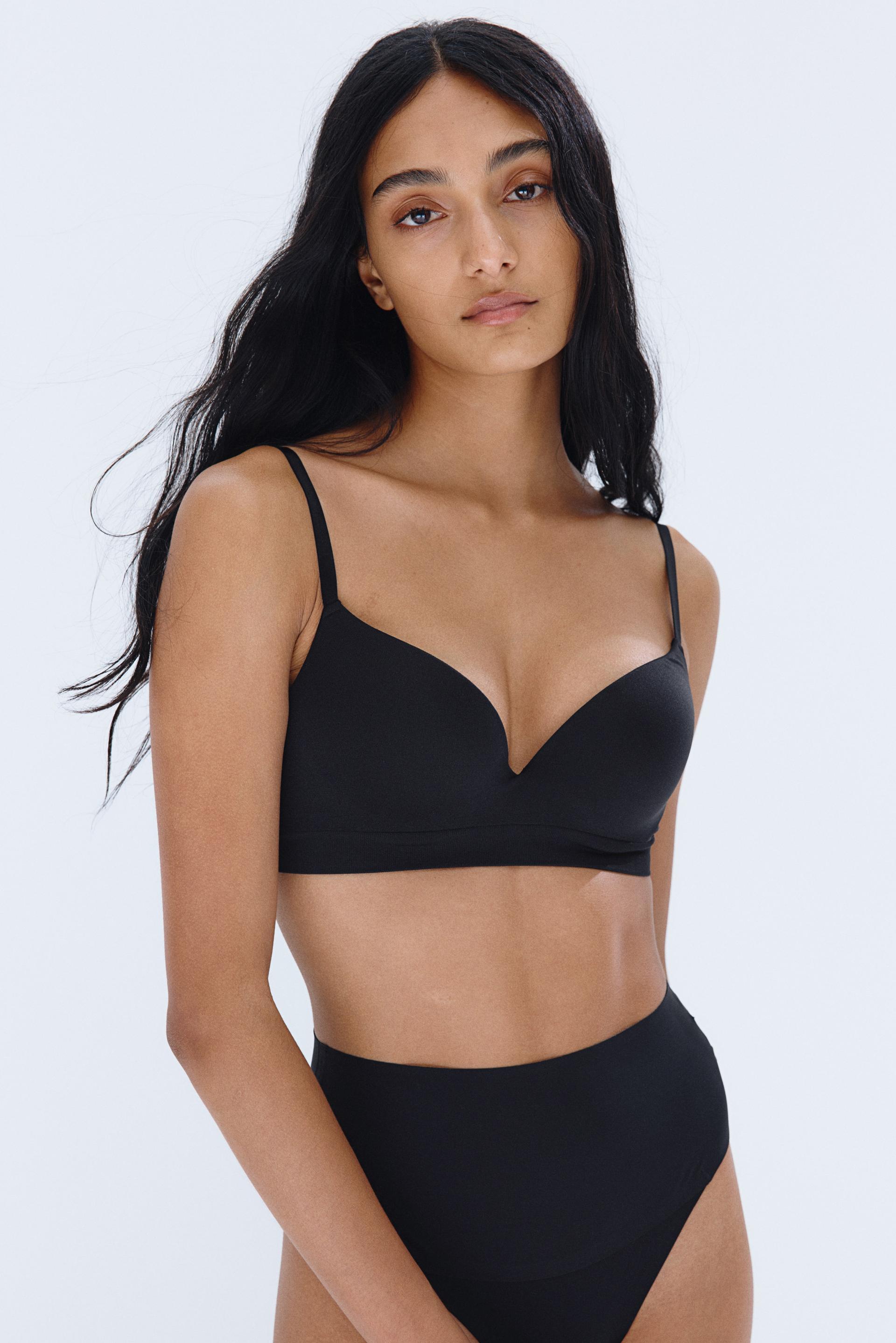 seamless super push-up bra