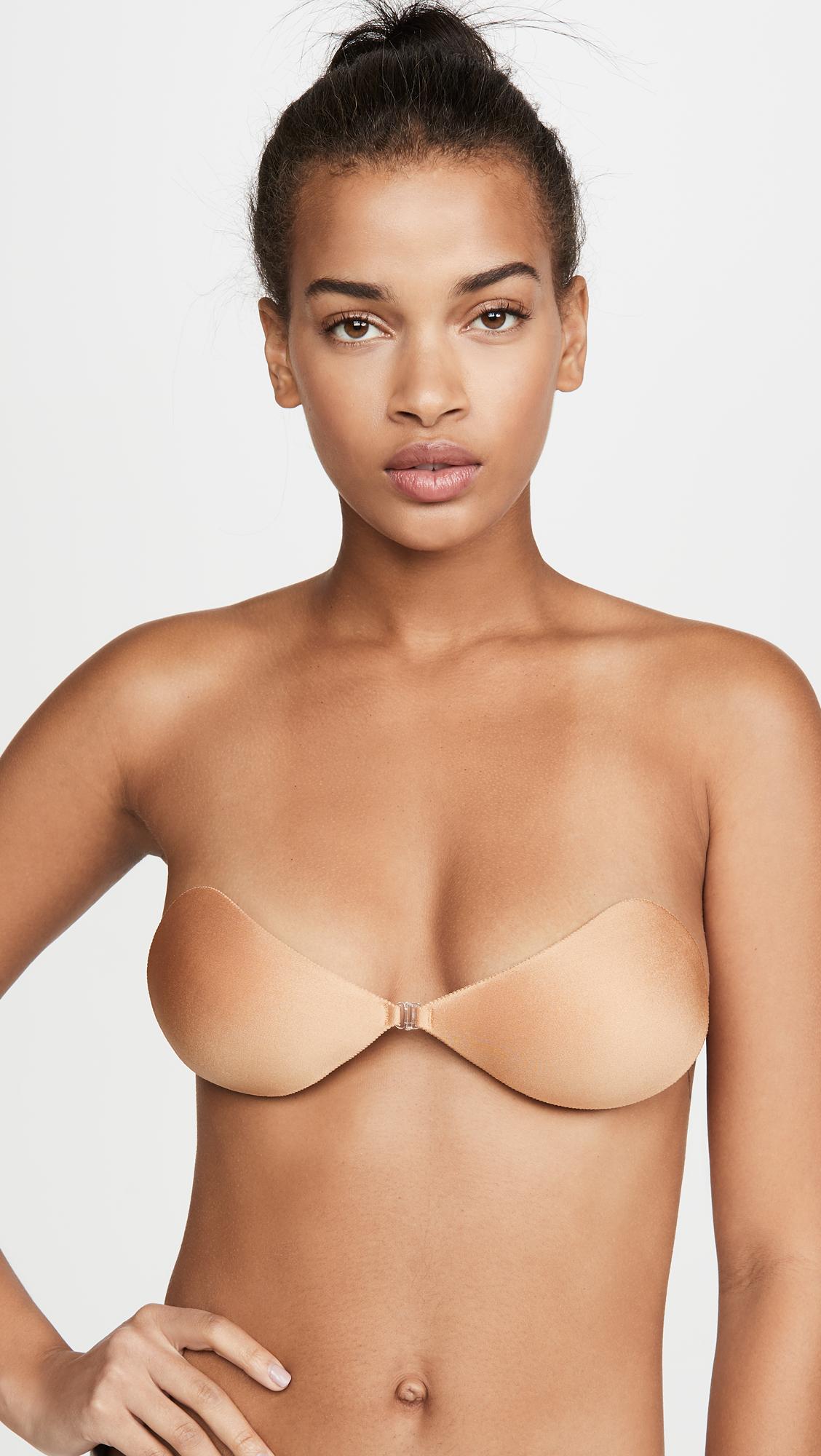 seamless u half cup bra