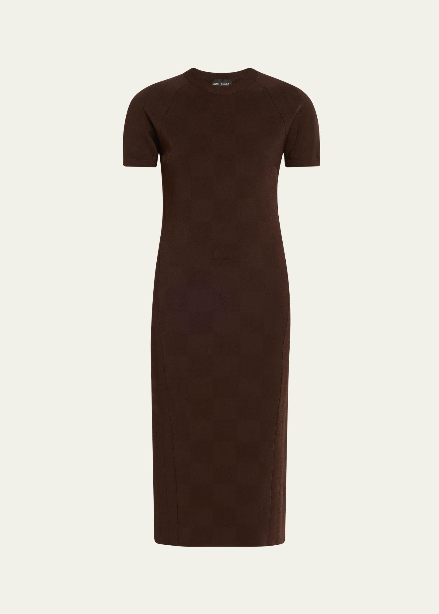 sean short-sleeve viscose dress