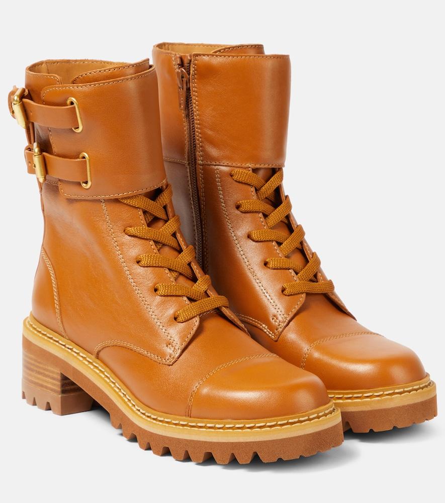 see by chloé mallory leather lace