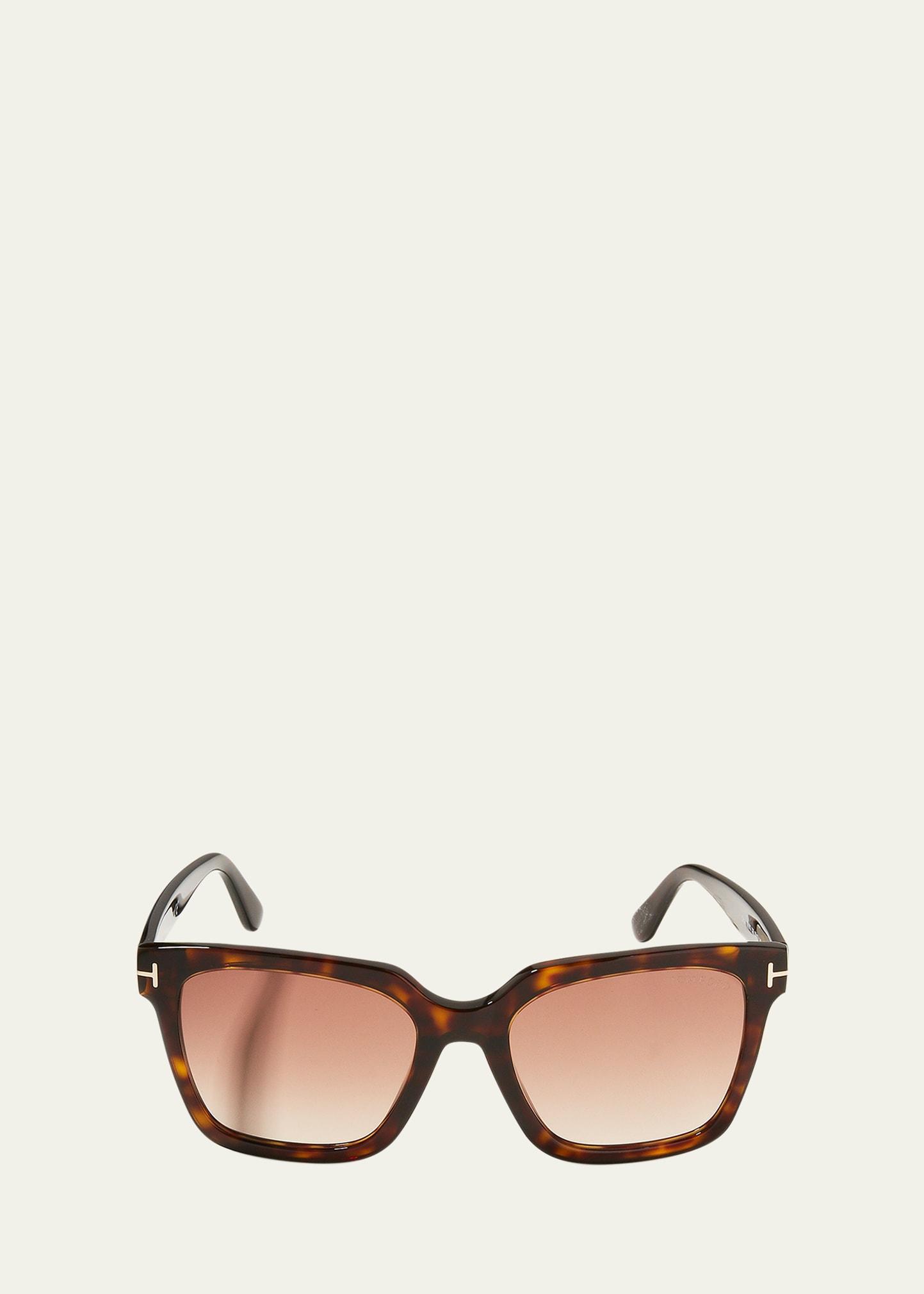 selby square acetate sunglasses