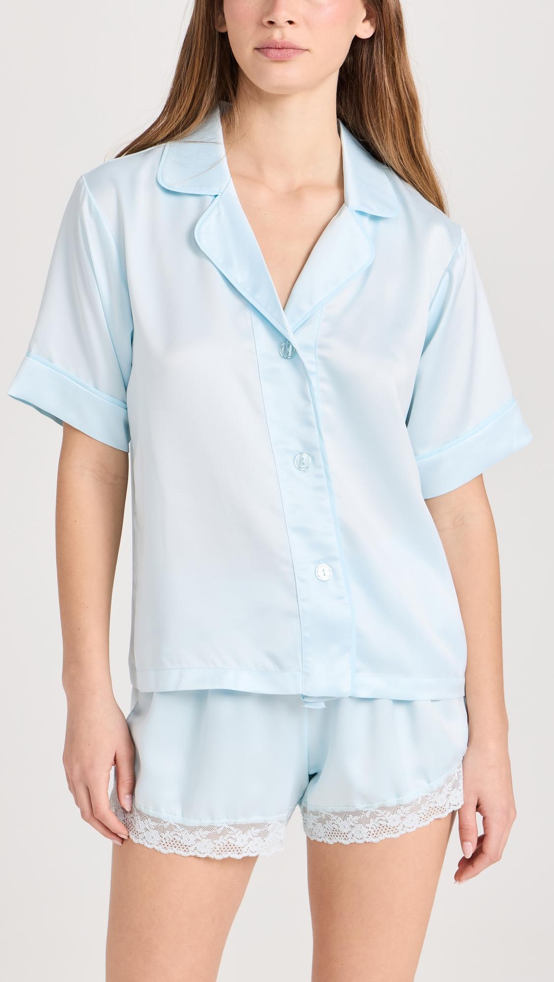 selena shorts pajama set