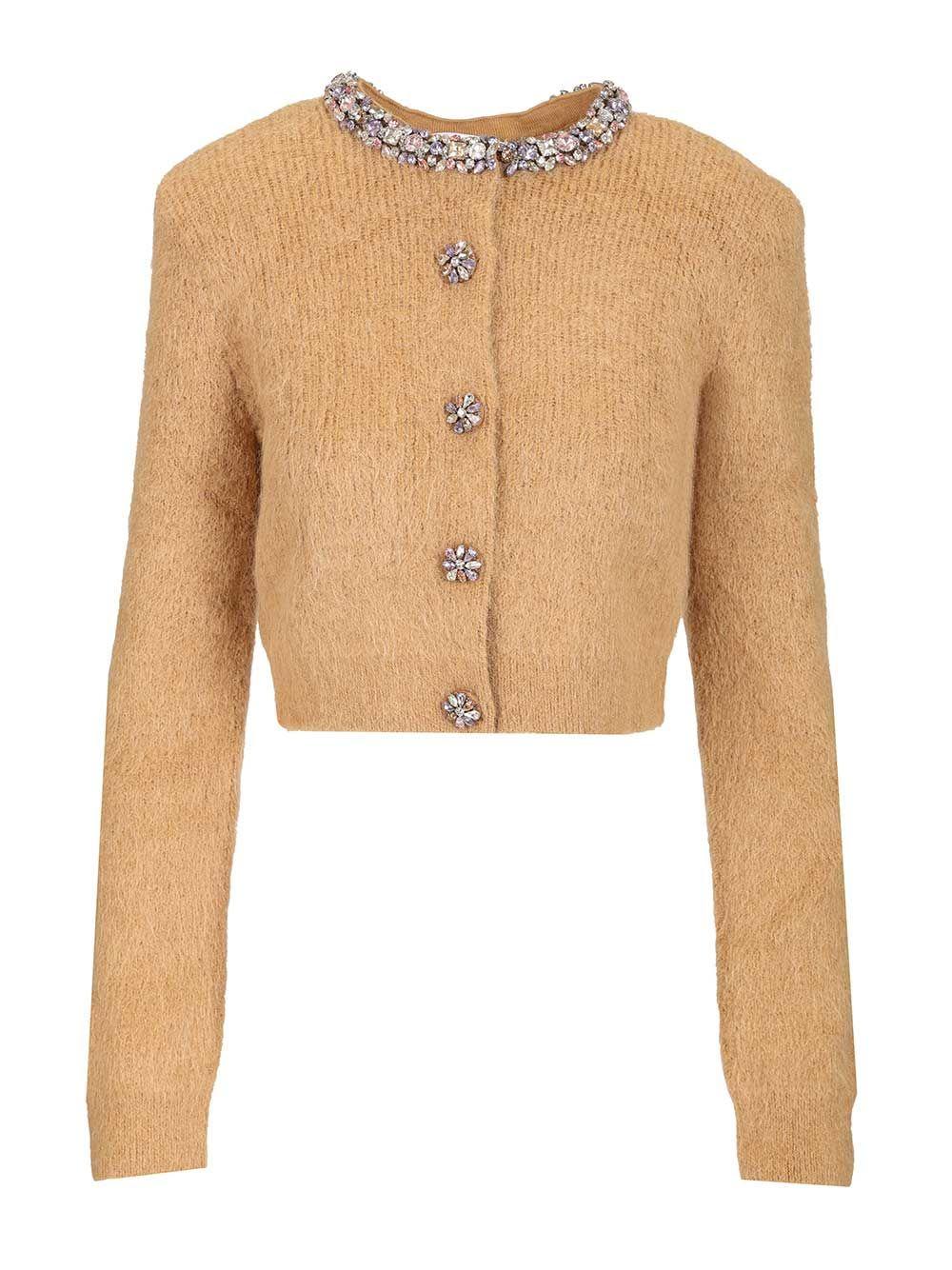 self-portrait alpaca cardigan