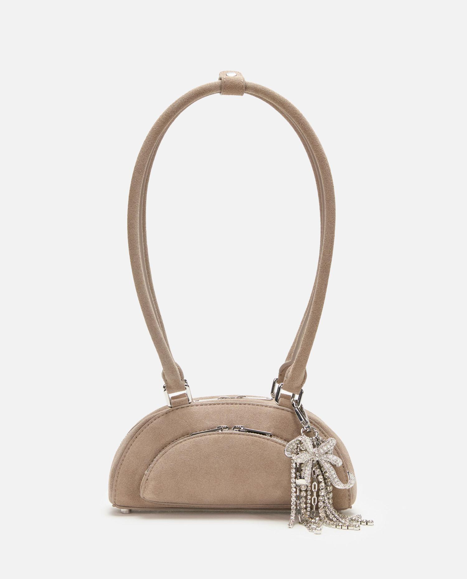 self-portrait bags grey cow leather - women