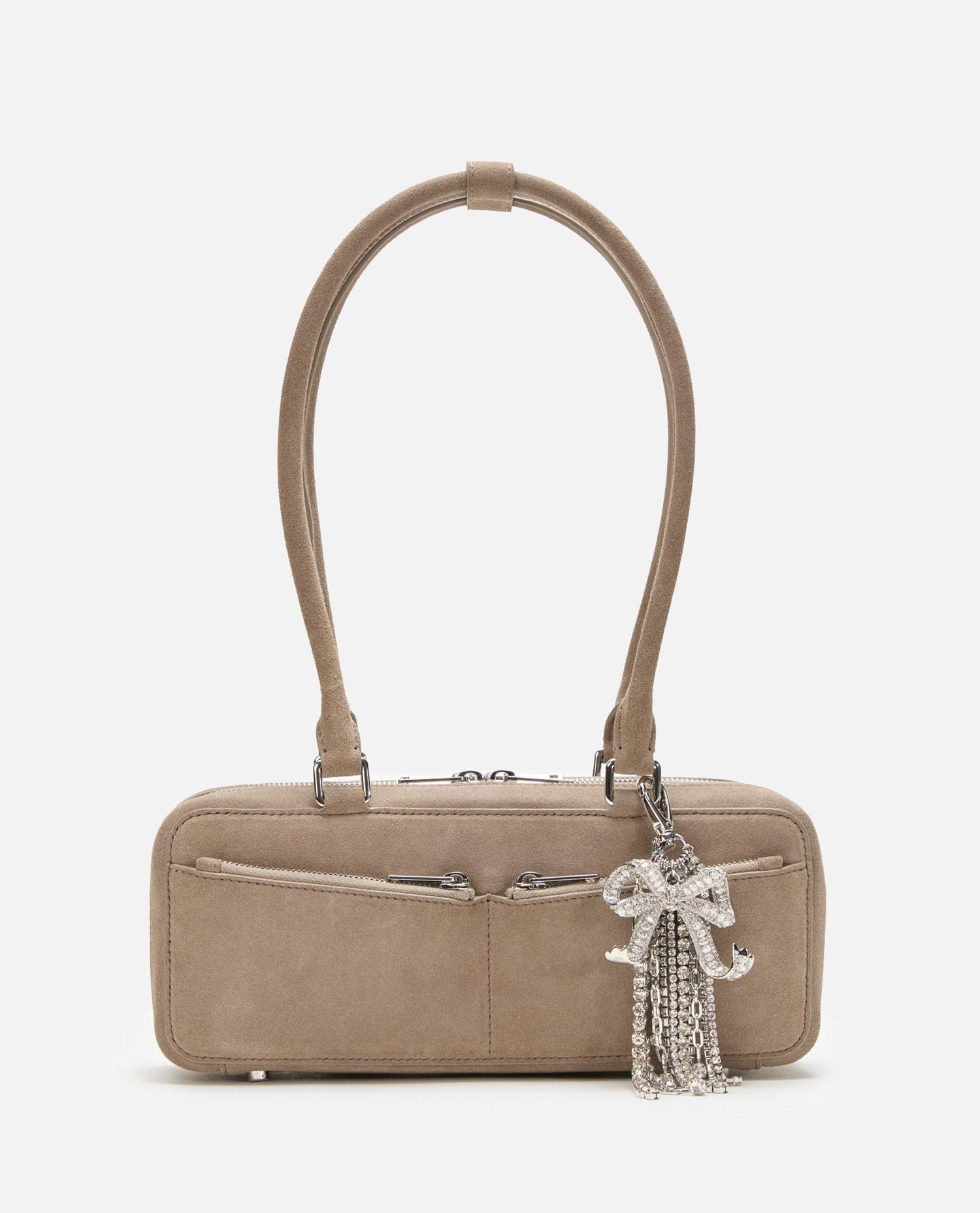 self-portrait bags grey cow leather - women