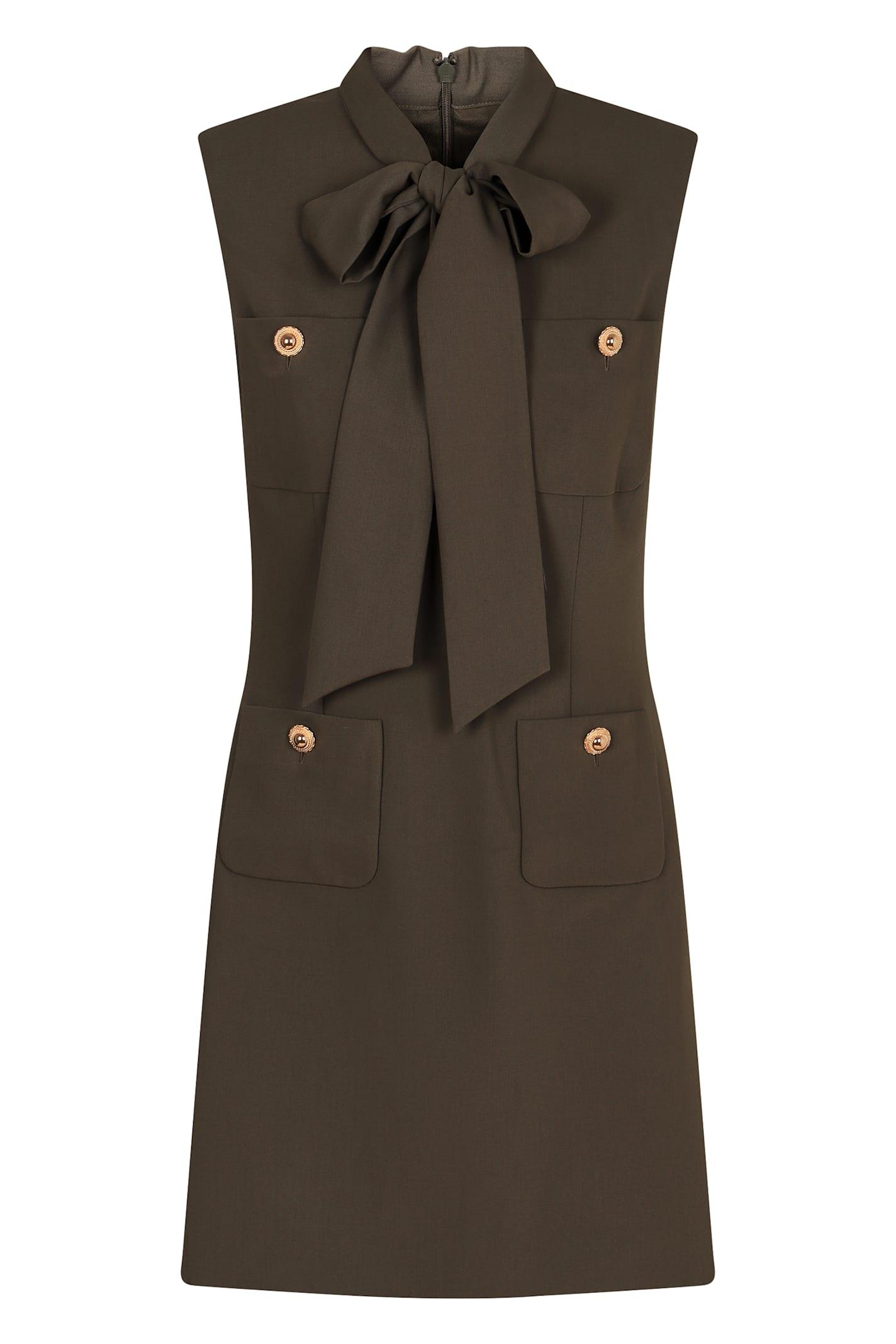 self-portrait bow detail dress