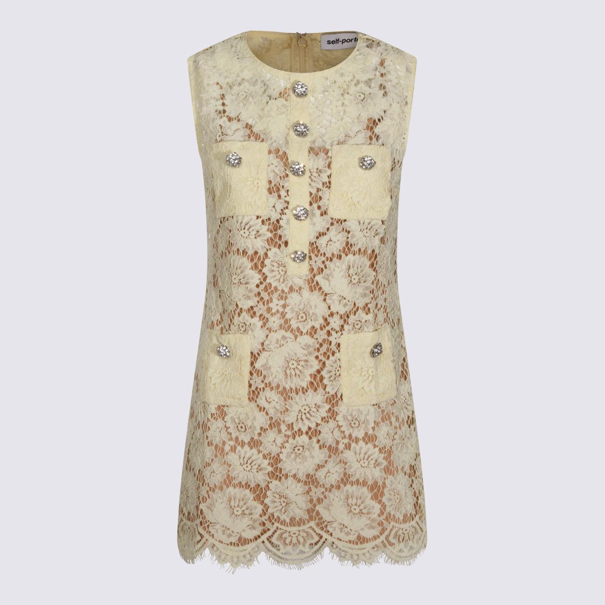 self-portrait dresses yellow _pa co vi - women