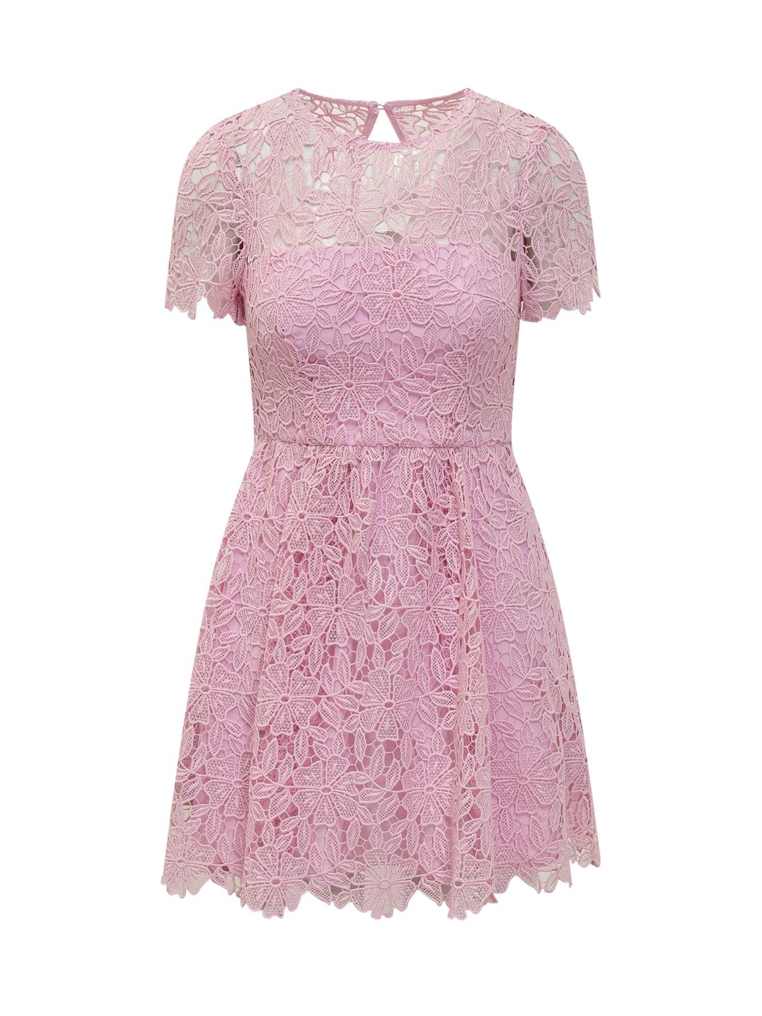 self-portrait guipiere lace mini dress