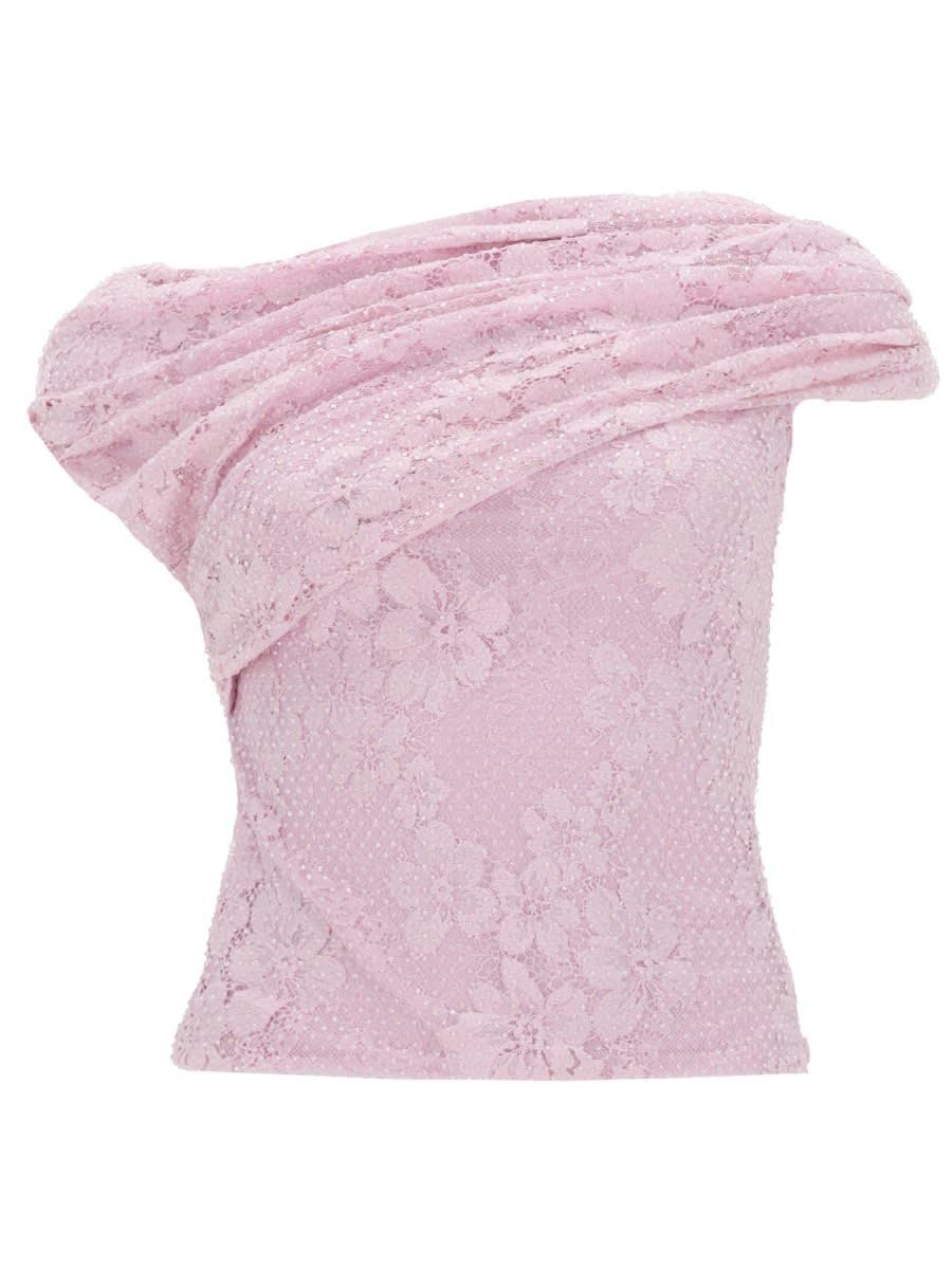 self-portrait lace top