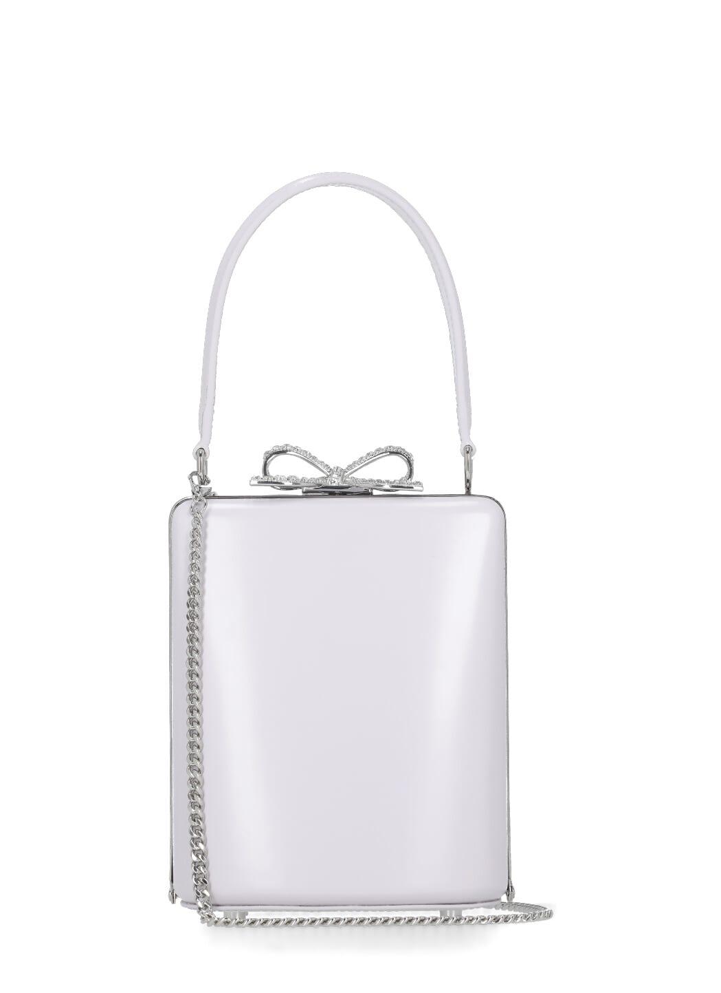 self-portrait leather hand bag