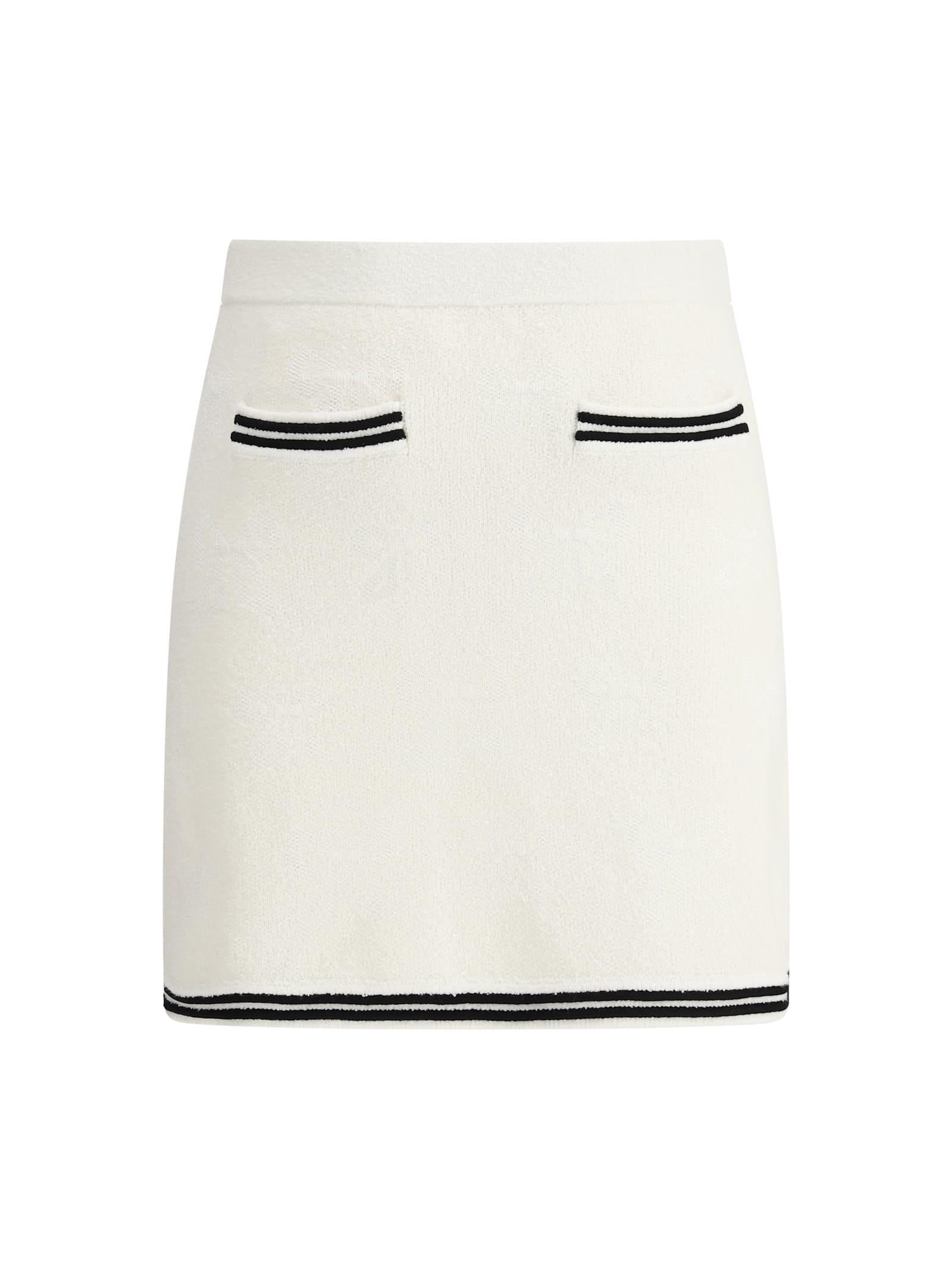 self-portrait midi skirt