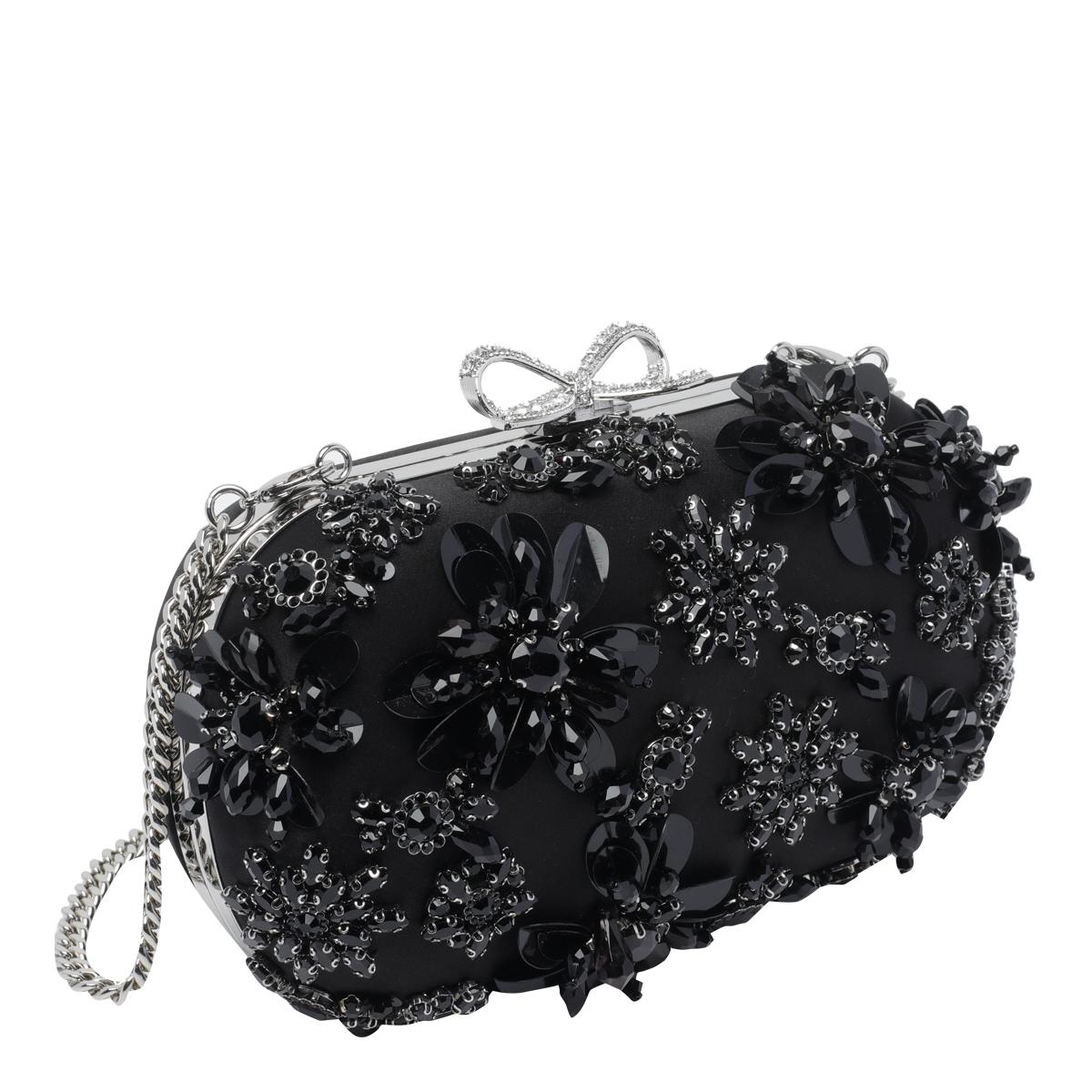 self-portrait self portrait bags black polyester elastane - women