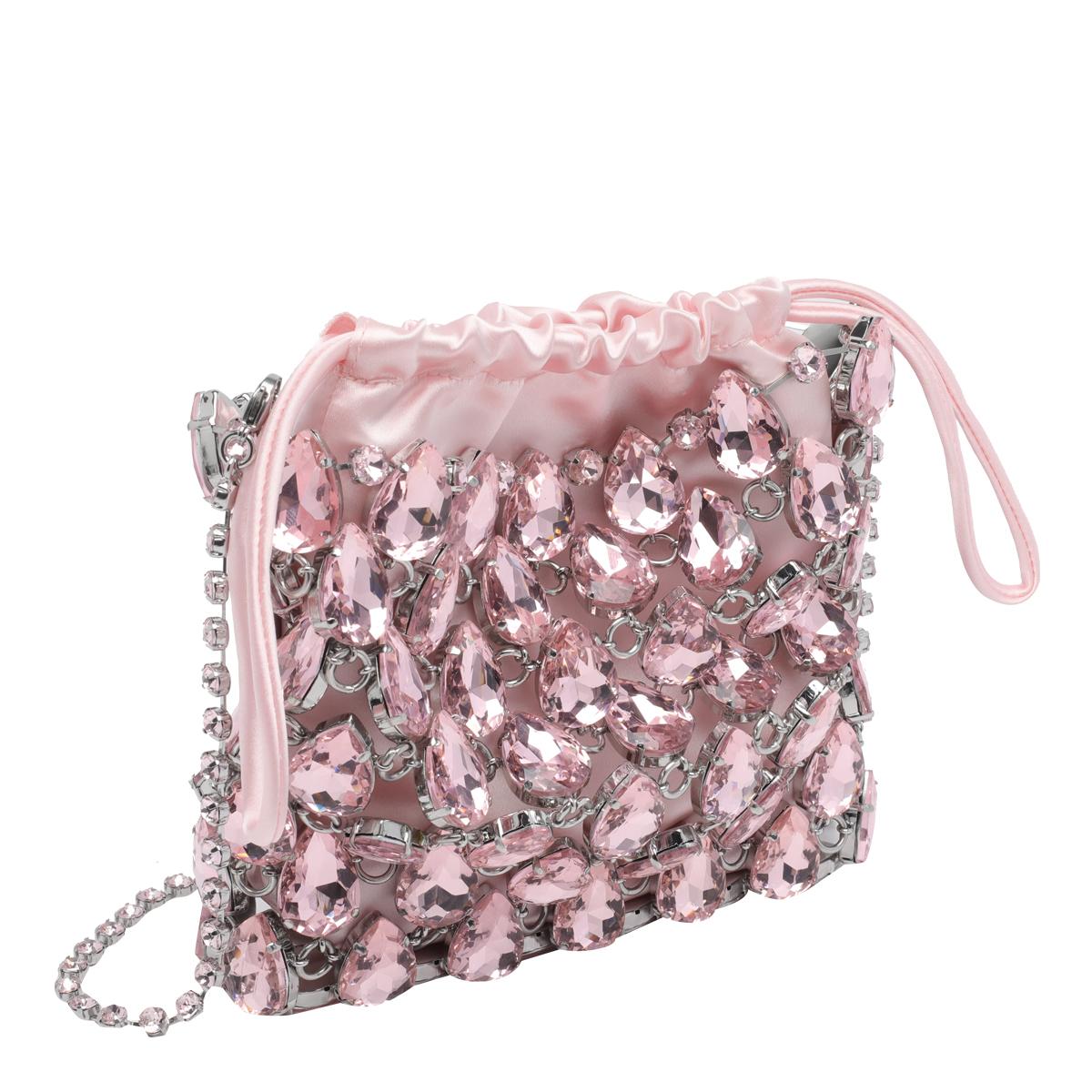 self-portrait self portrait bags pink glass+brass - women