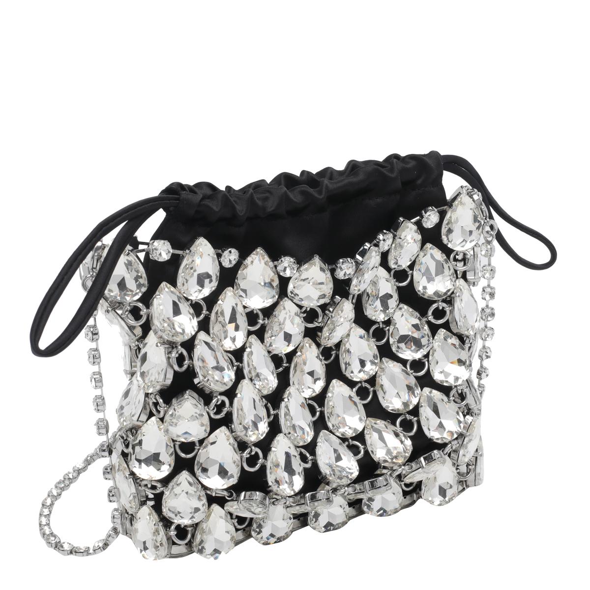 self-portrait self portrait bags silver glass+brass - women