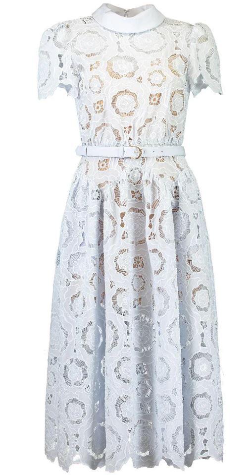 self-portrait self portrait dresses light blue - women