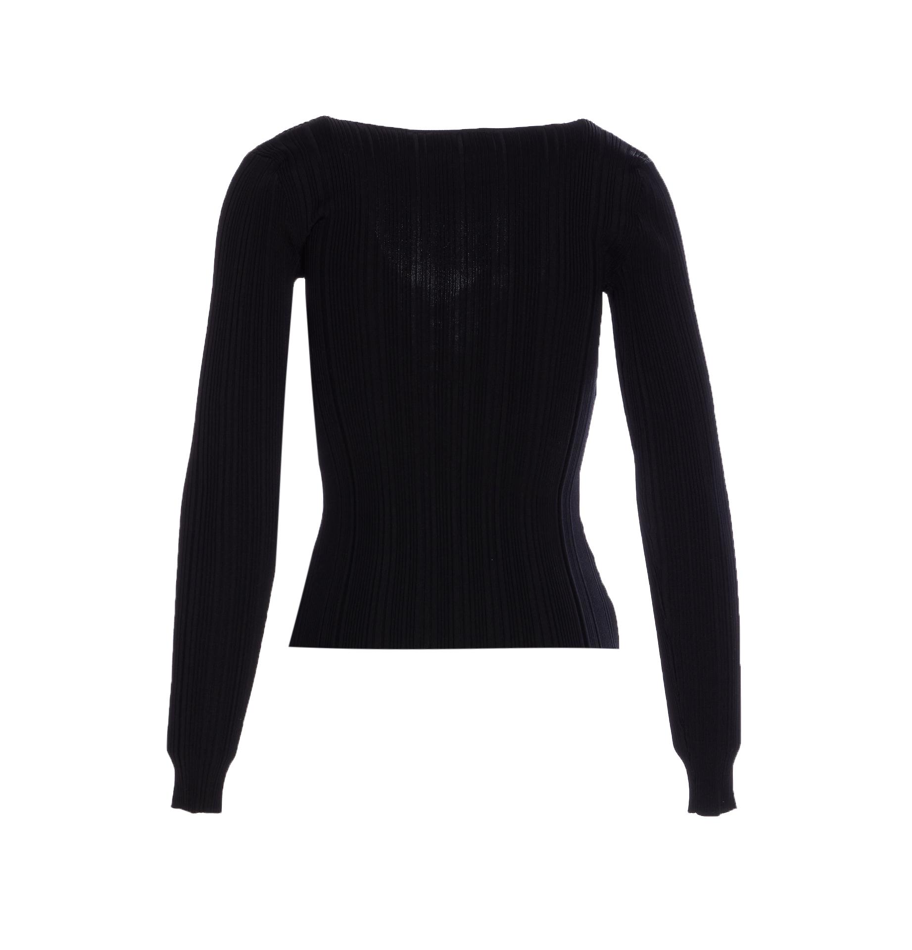 self-portrait self portrait top black viscose - women