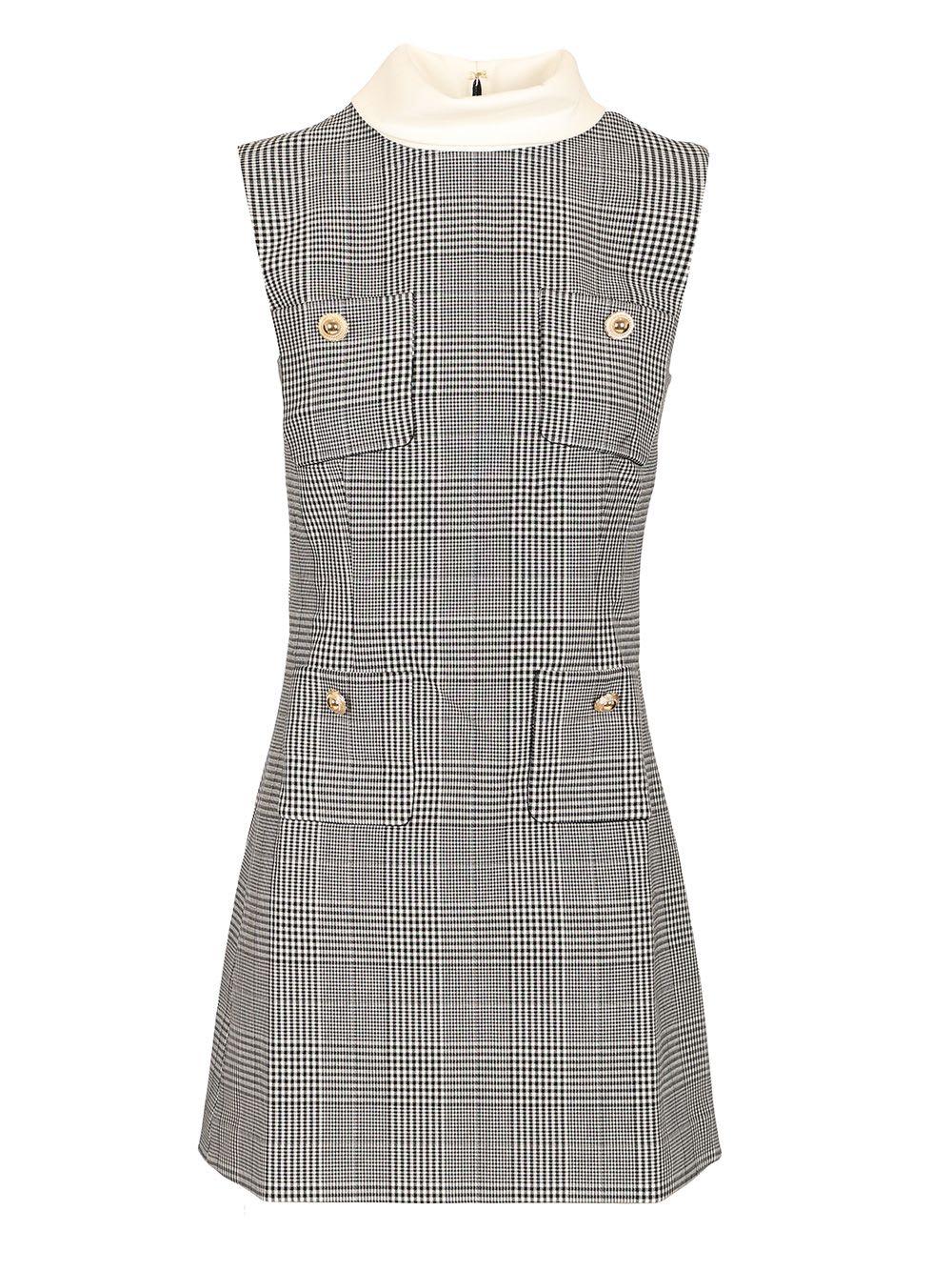 self-portrait sleeveless mini dress