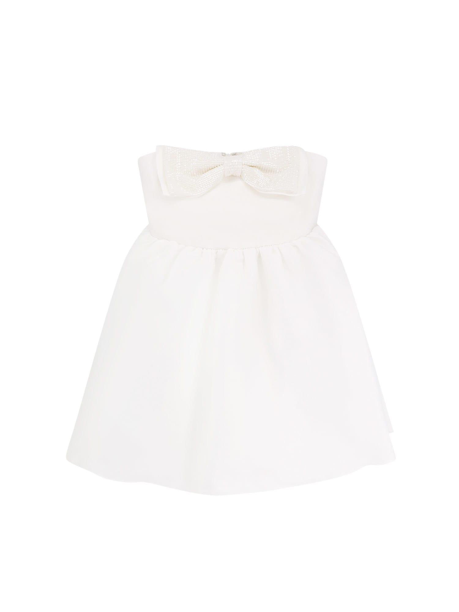 self-portrait taffeta bandeau mini dress