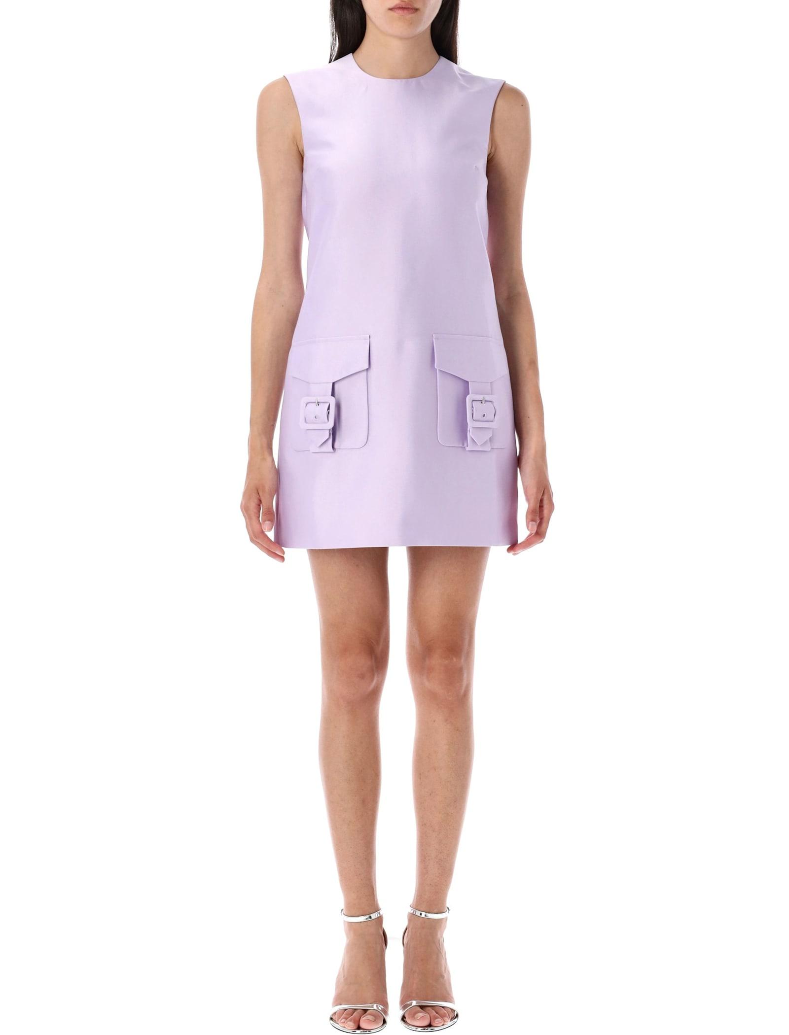 self-portrait taffeta mini dress