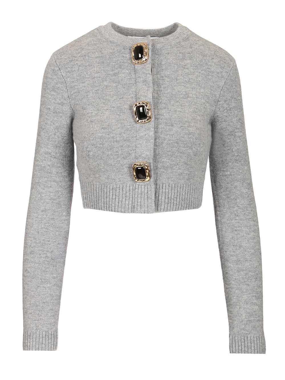 self-portrait wool cardigan