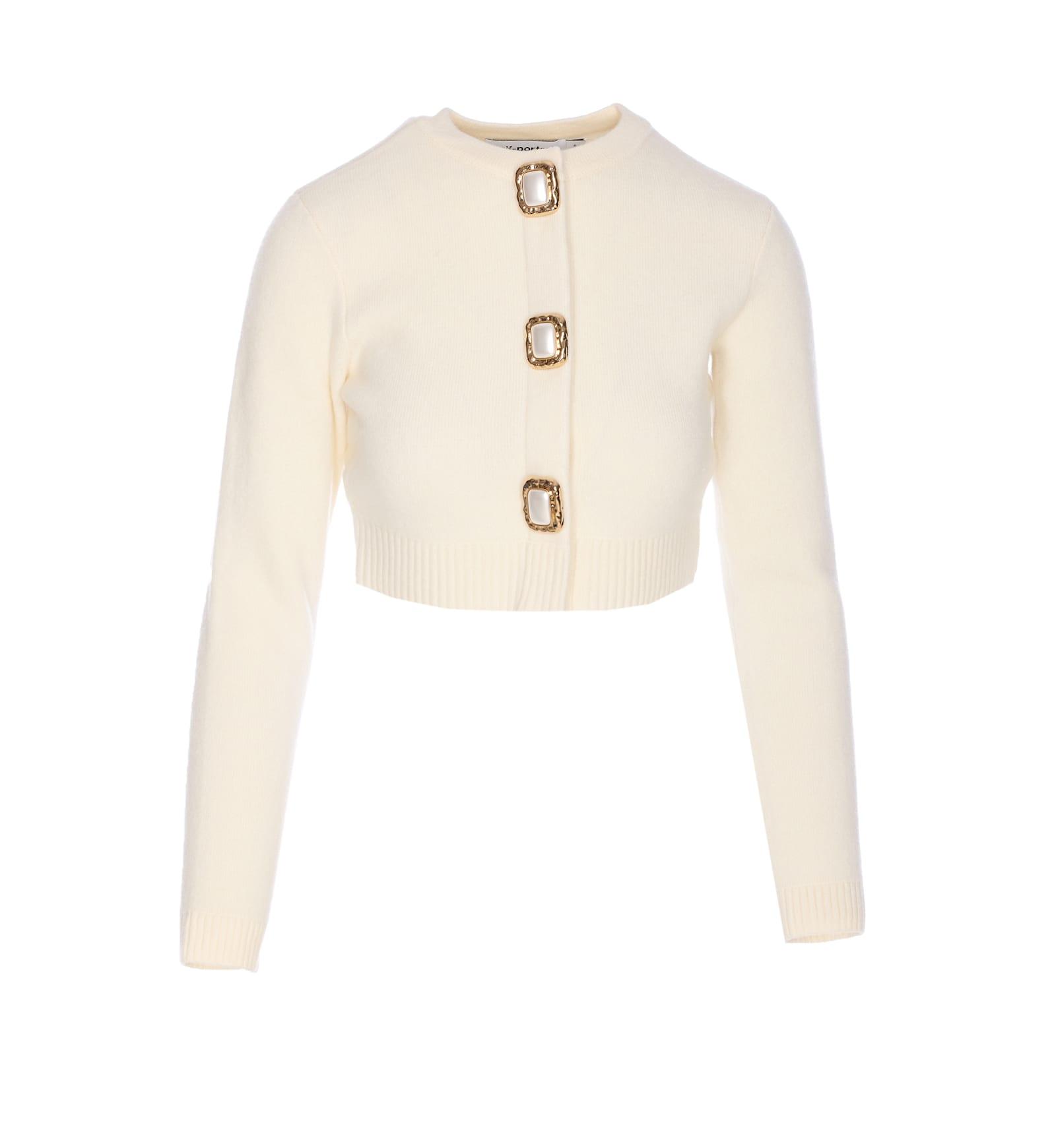 self-portrait wool cardigan