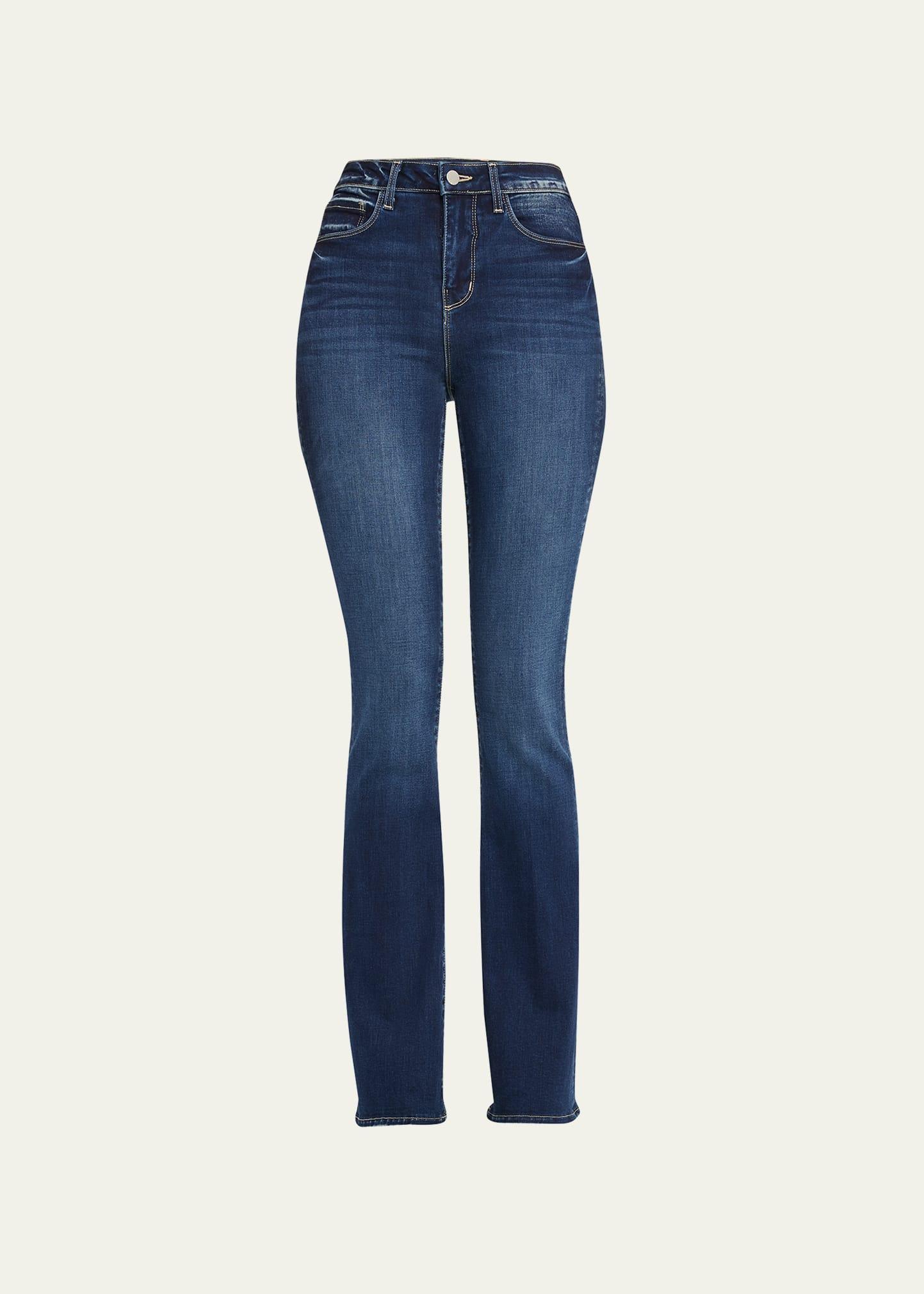 selma high rise baby bootcut jeans