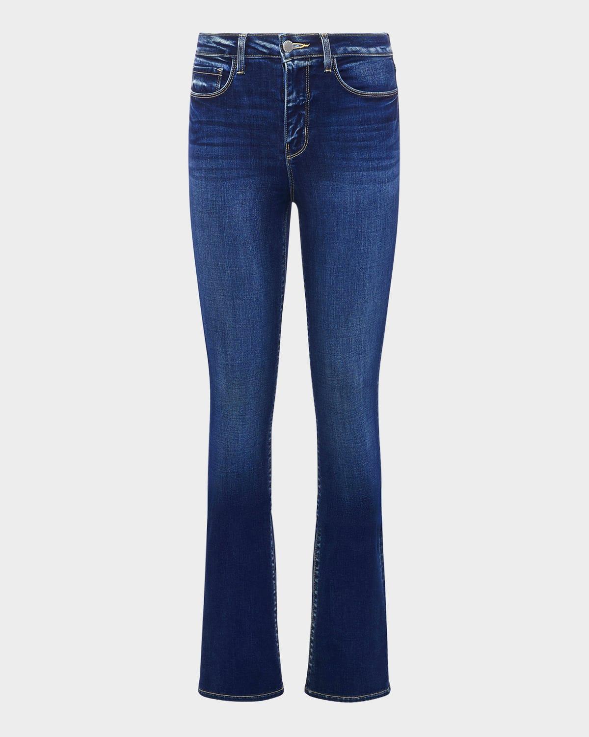 selma high rise baby bootcut jeans