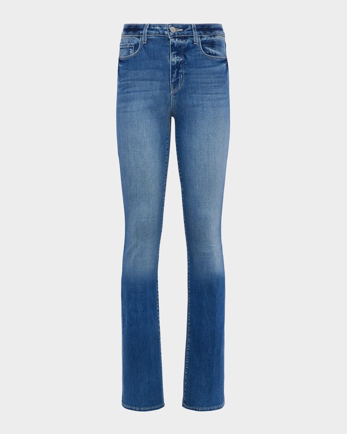 selma high-rise sleek baby boot jeans