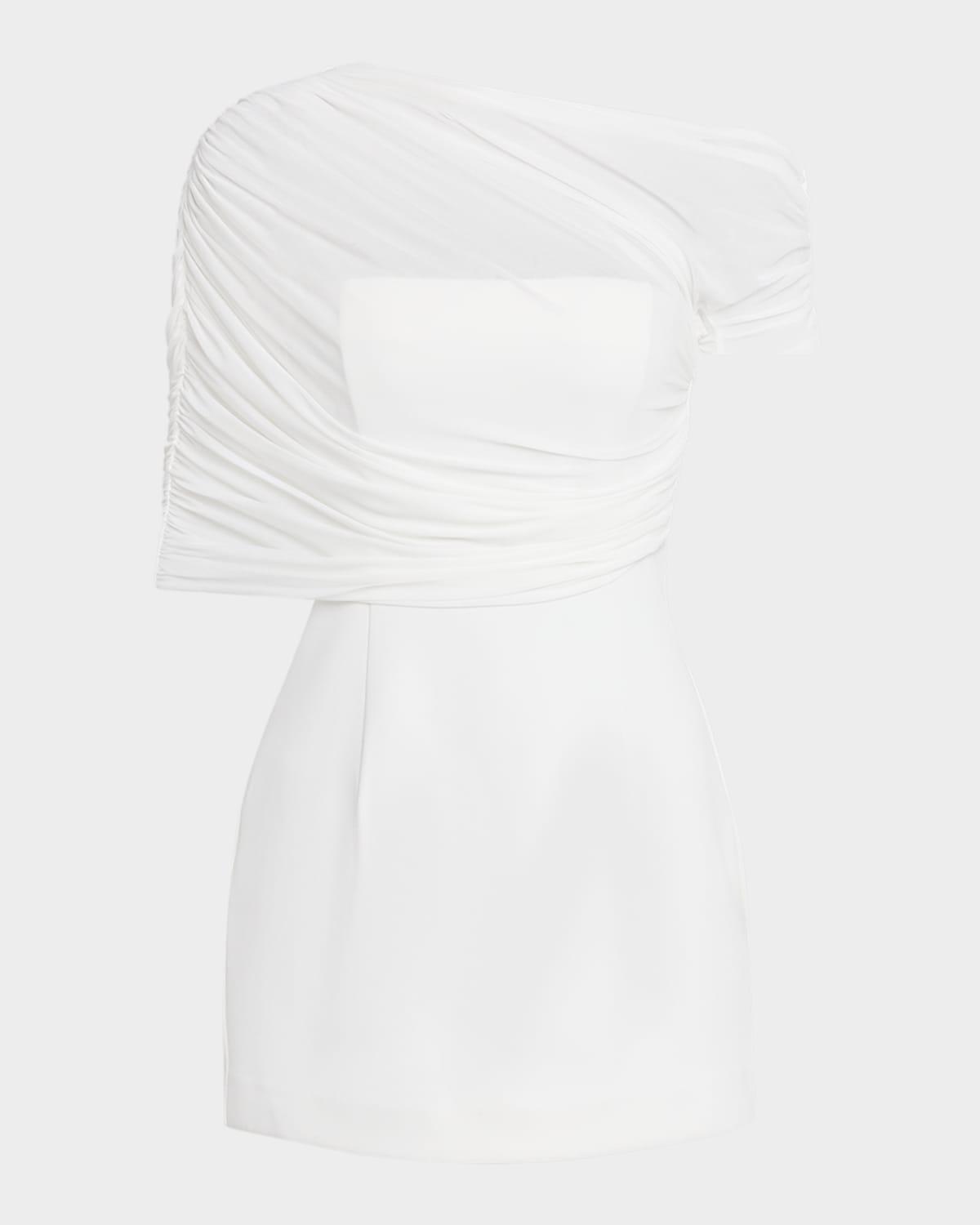 selma mini crepe dress