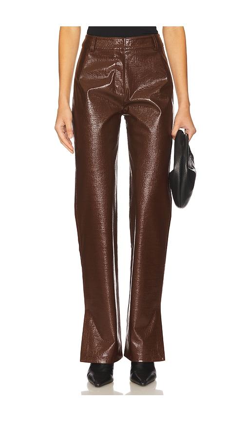 selmacilek brune pant in brown.